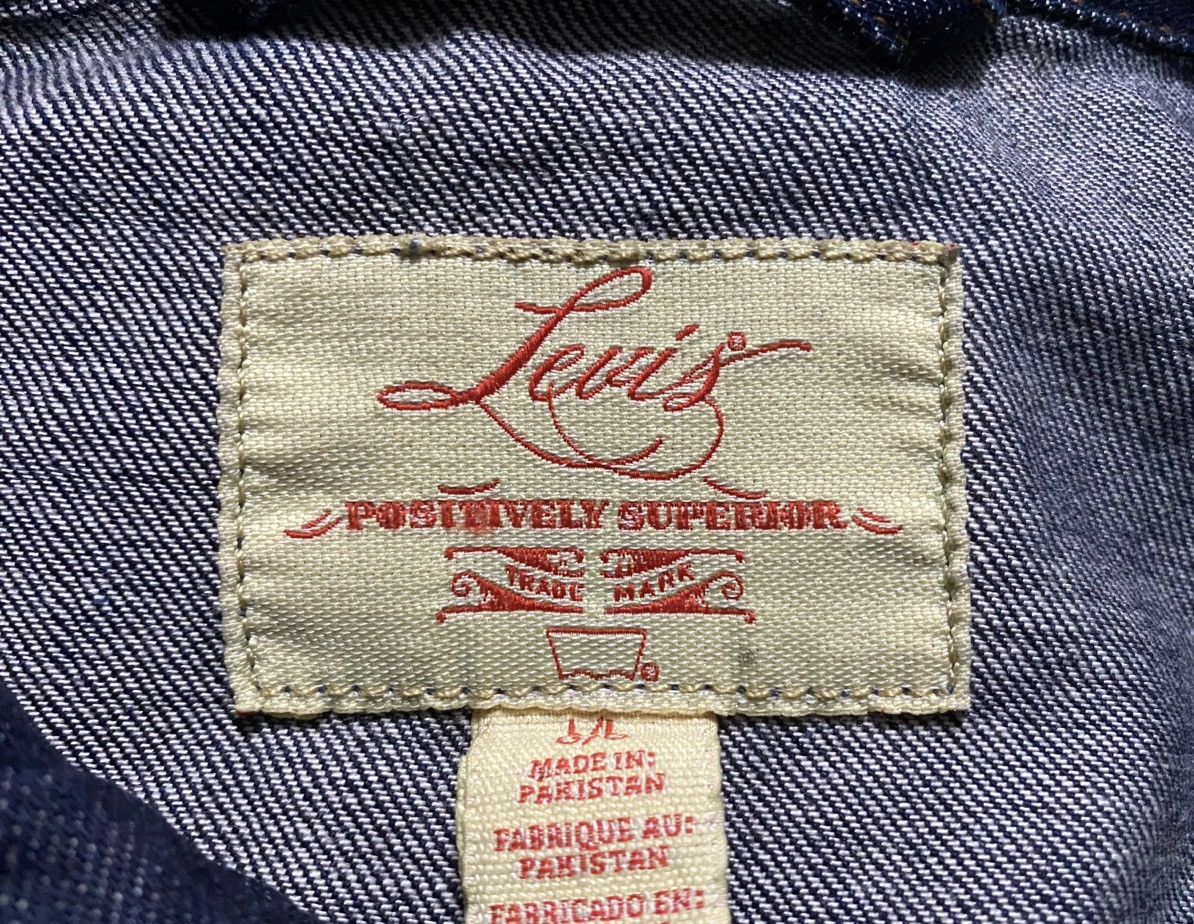 Levi's Women’s Levi’s Navy Denim Vintage Jacket Streetwear Size L / US 10 / IT 46 - 12 Thumbnail