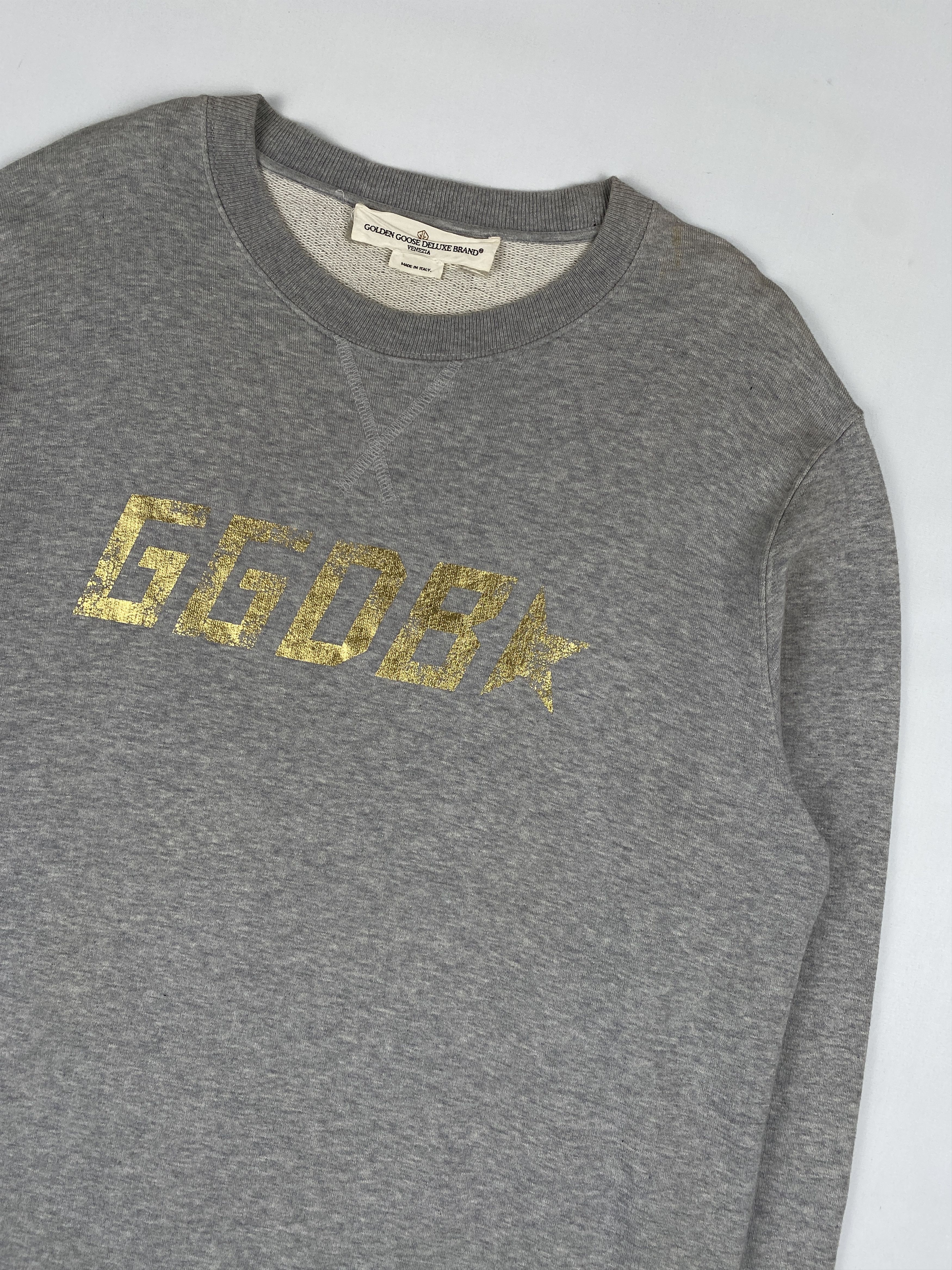 Golden Goose Deluxe Brand Heather Gray 'GGDB' Logo Size US M / EU 48-50 / 2 - 3 Thumbnail