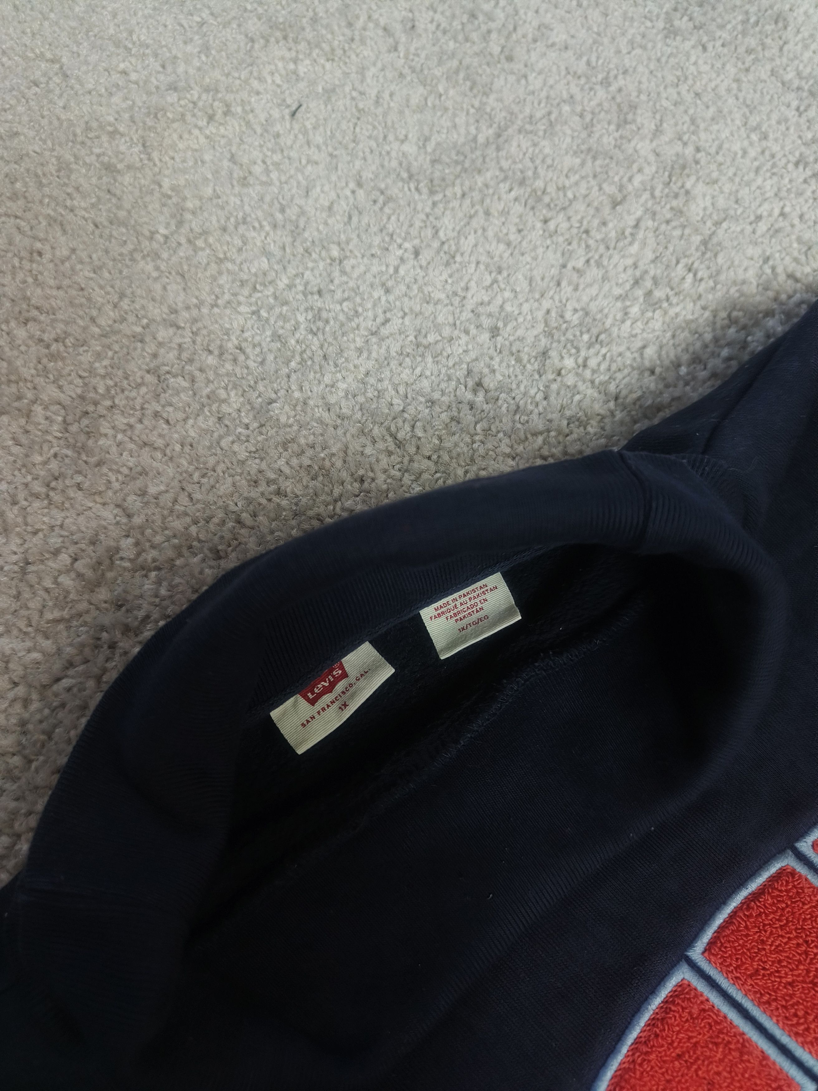 Levi's Levi's Graphic Gardenia Crew Plus Size Sweater Hoodie Size XXL / US 16-18 / IT 52-54 - 3 Thumbnail