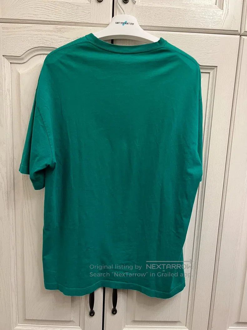 Balenciaga Balenciaga Wheat Ear Logo Short Sleeve T-Shirt - Black/Gre Size US M / EU 48-50 / 2 - 5 Thumbnail