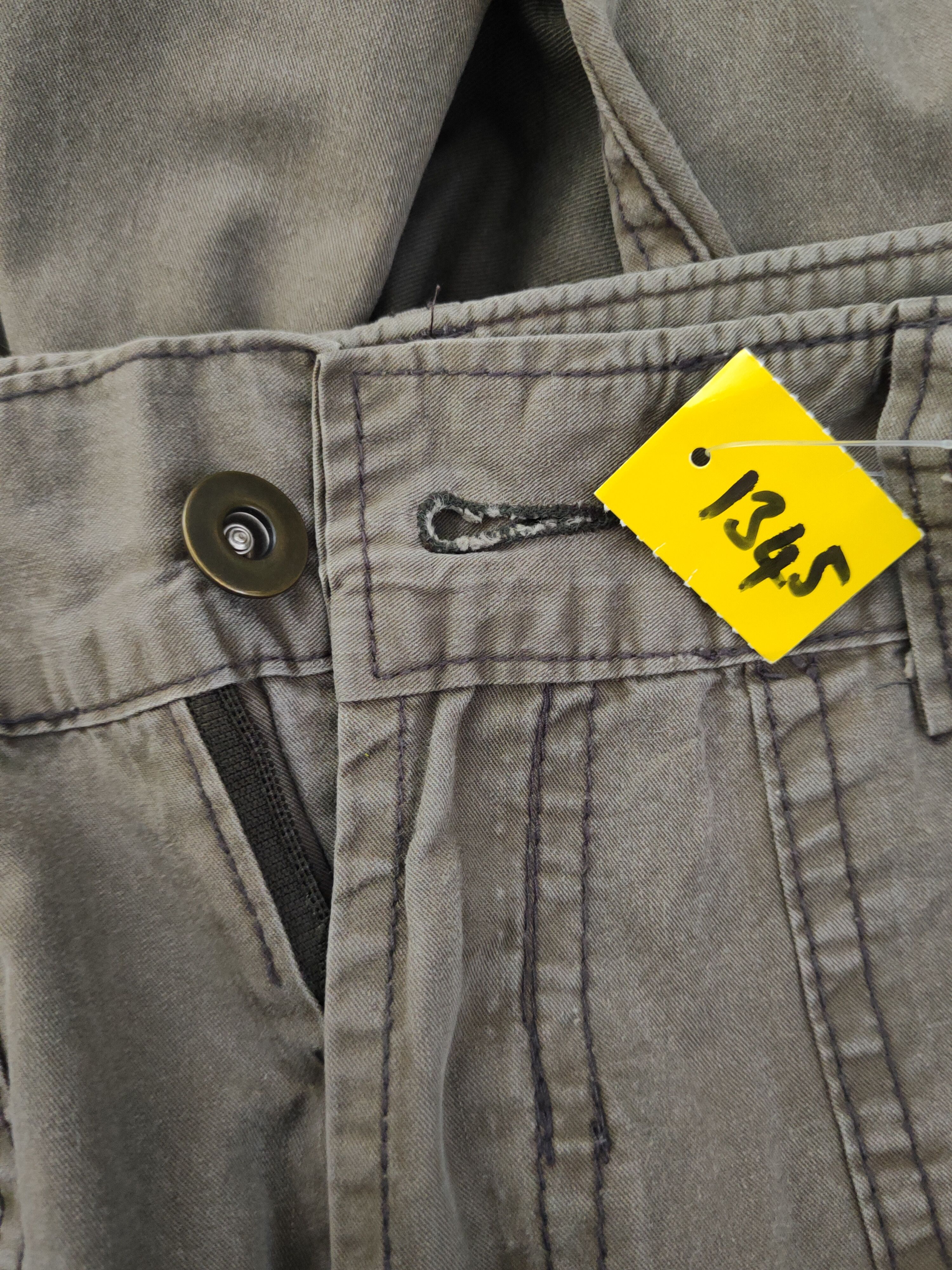 Japanese Brand DL Valley Olive Multipocket Tactical Cargo Pants #1345 Size US 29 - 13 Thumbnail