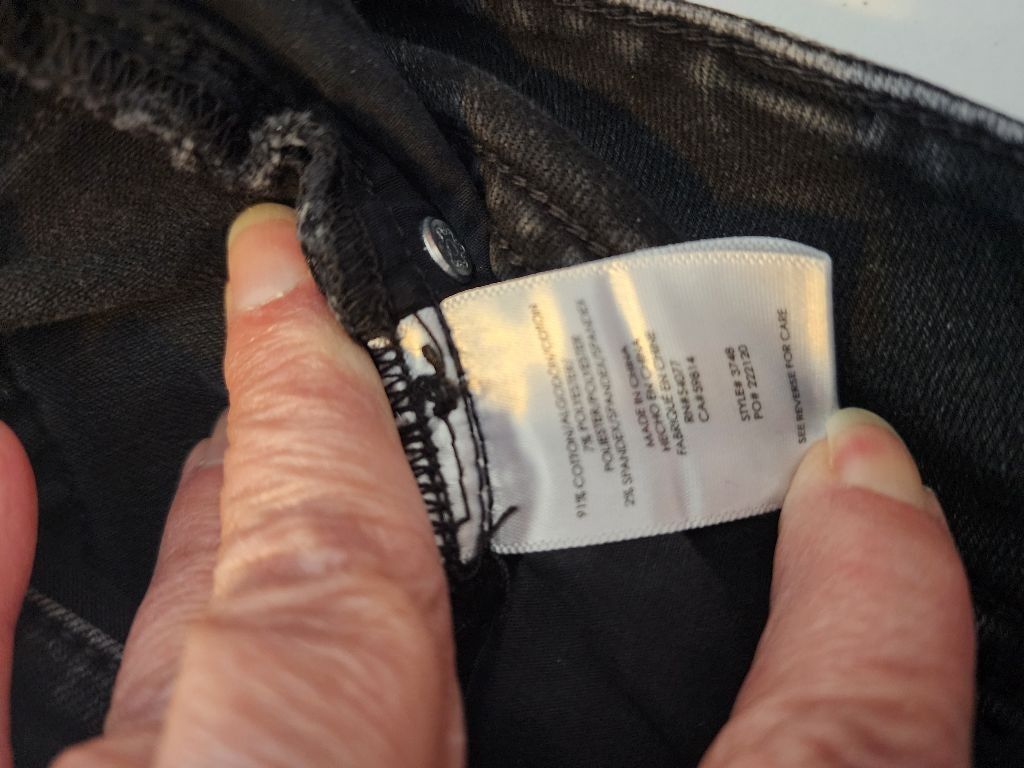 Other Women's Cabi Jeans, Size 6, Black Size 28" / US 6 / IT 42 - 6 Thumbnail