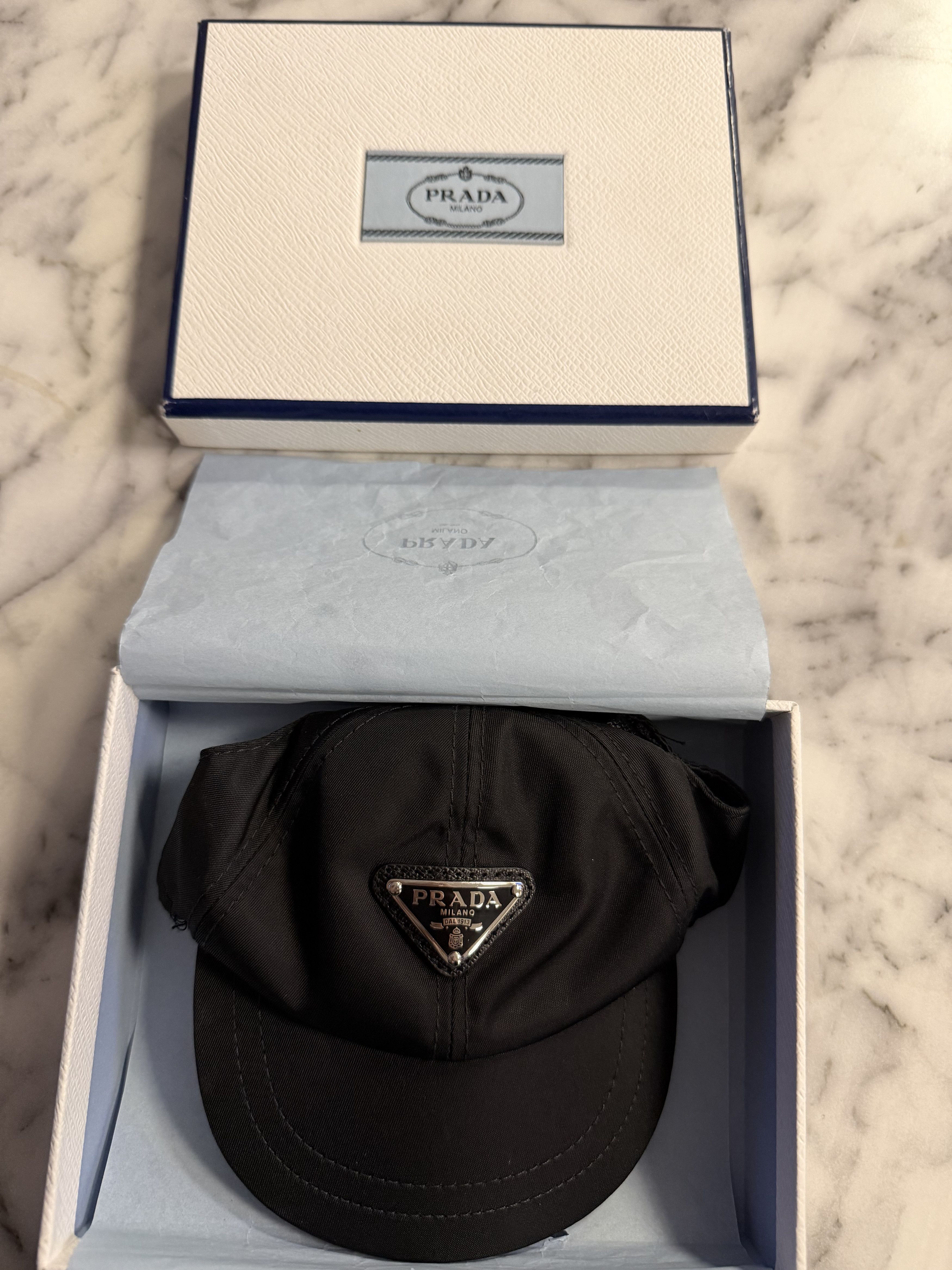 Prada Prada Nylon Dog Cap Size ONE SIZE - 4 Thumbnail