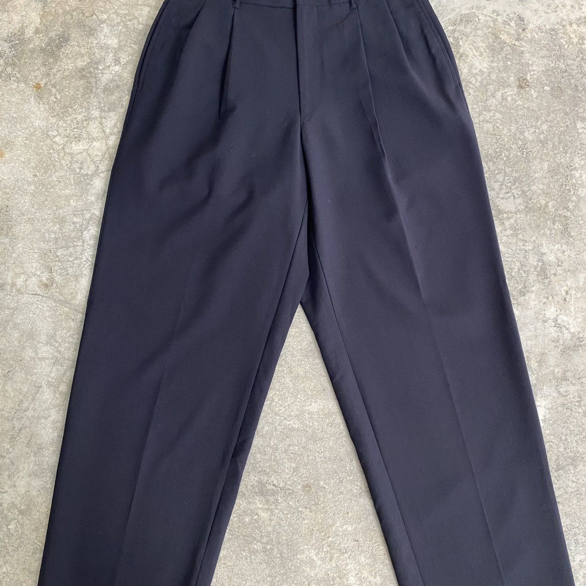 Yohji Yamamoto Archive Yohji Yamamoto Double Pleated Wool Gabardine Pants Size US 30 / EU 46 - 6 Thumbnail