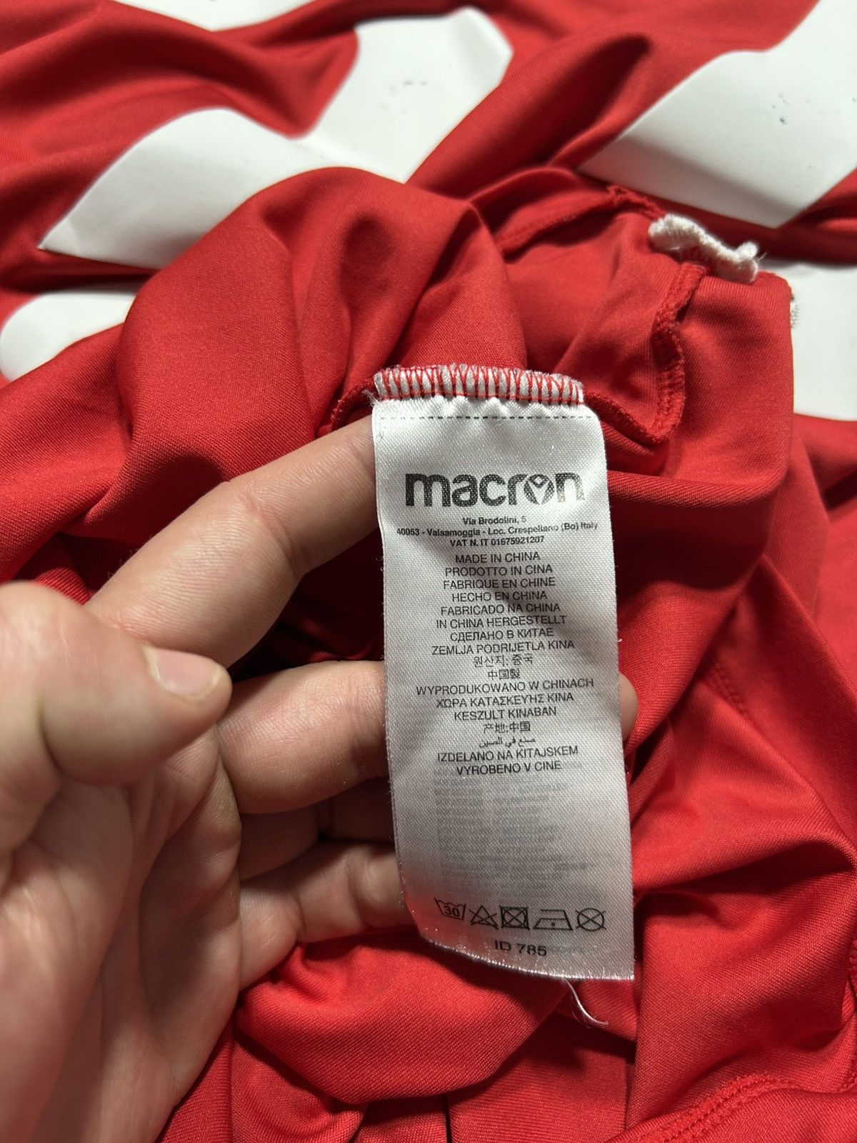 Macron 2020-21 Nottingham Forest #22 R Hodgkin Home Jersey Size 4XL Size US XXL / EU 58 / 5 - 19 Thumbnail