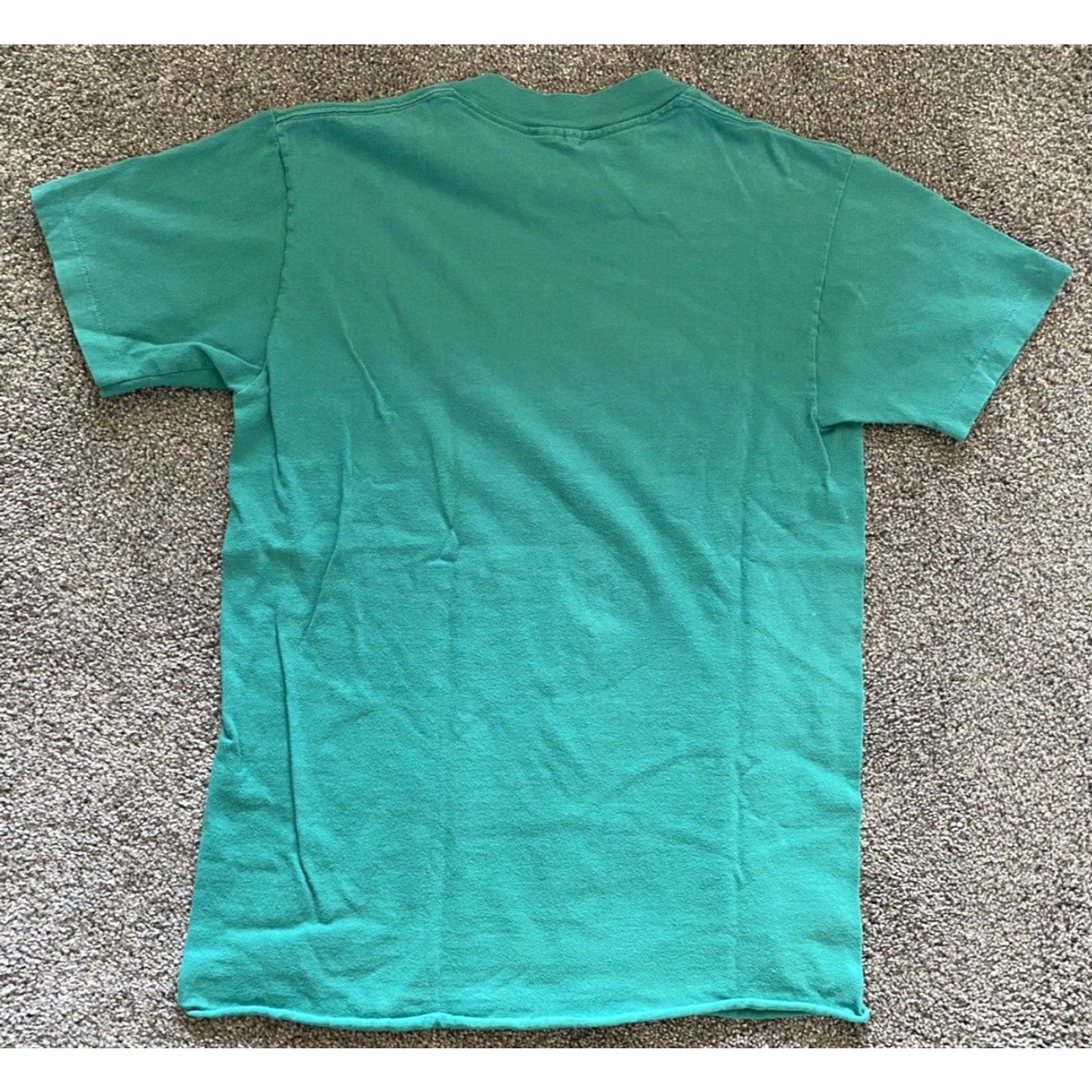 Vintage VINTAGE Tough T’s Shirt Men S Green USA 90s Aztec Hieroglyphics Single Stitch Wear Guard Made In USA Size US S / EU 44-46 / 1 - 2 Thumbnail
