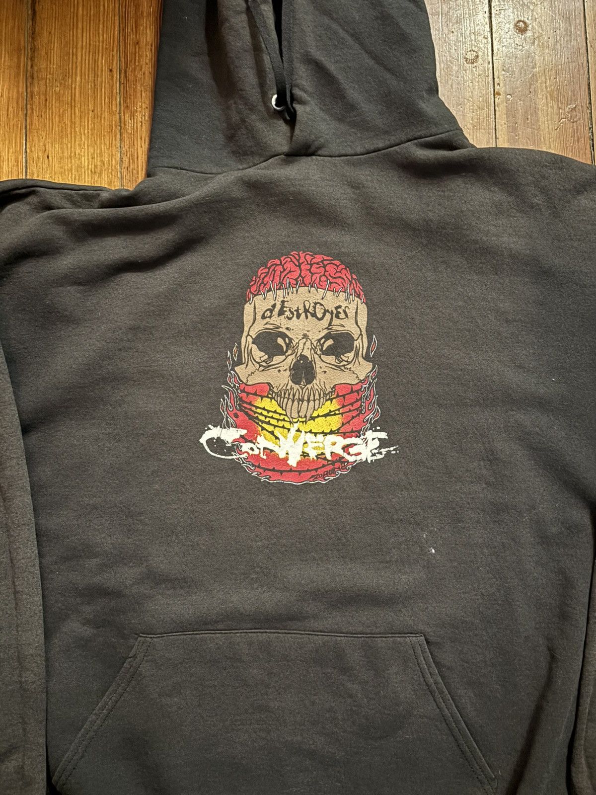Vintage Vintage Converge Hoodie Size US XL / EU 56 / 4 - 1 Thumbnail