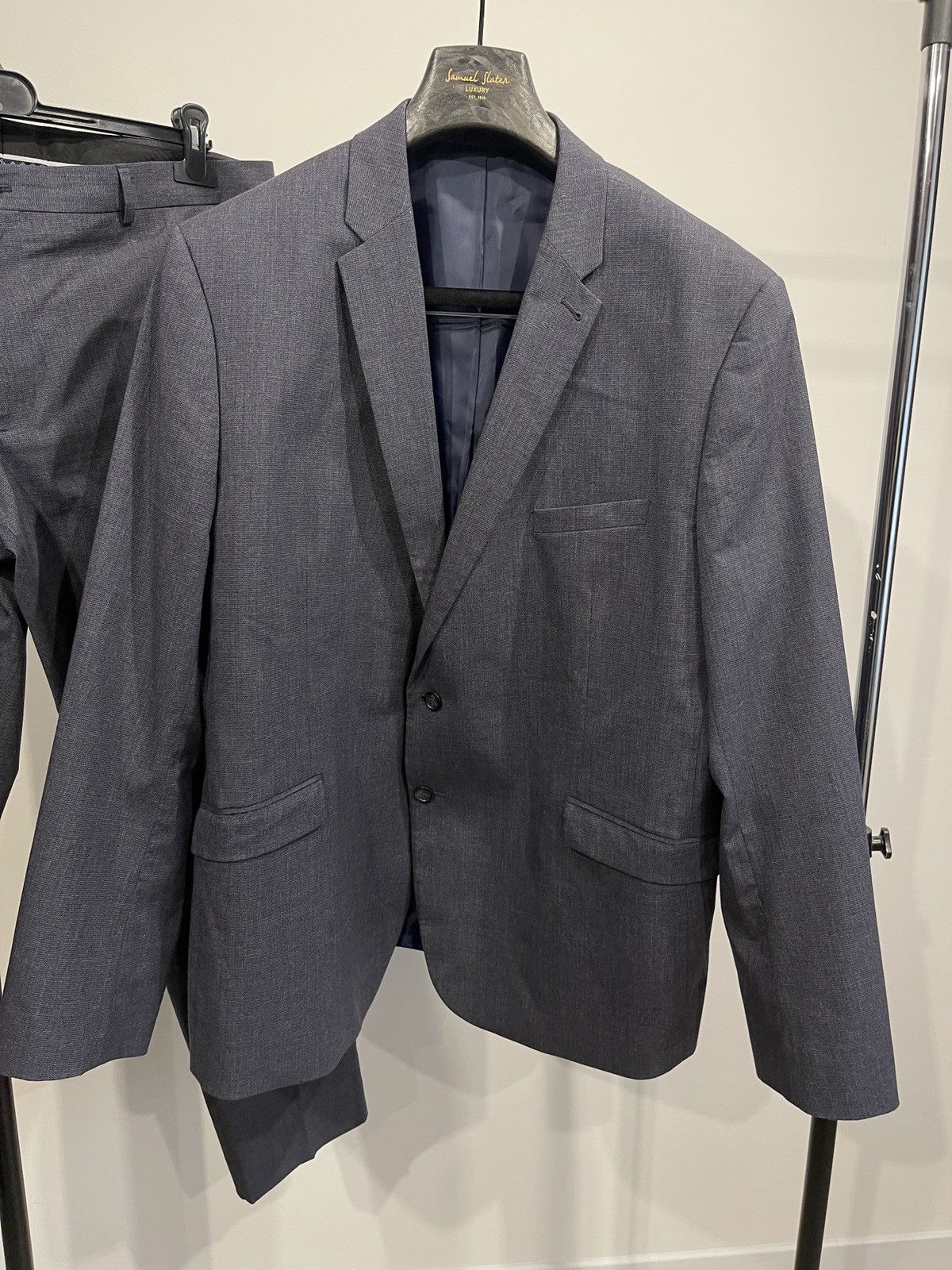 Vintage Classic vintage suit Taylor & Wright blazer + trousers Size 50R - 3 Thumbnail