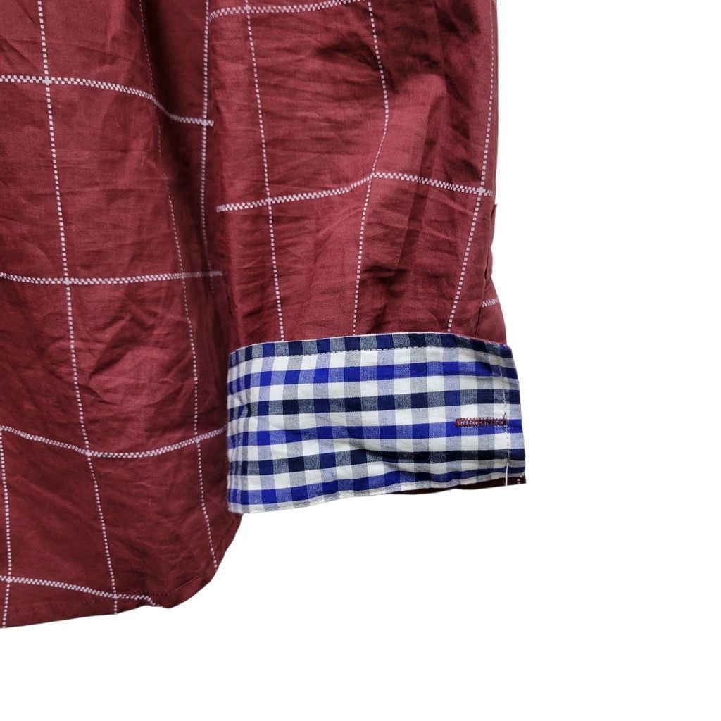 Other Coofandy Men's Slim-Fit Long-Sleeves Plaid Shirt Size Large Size US L / EU 52-54 / 3 - 7 Thumbnail