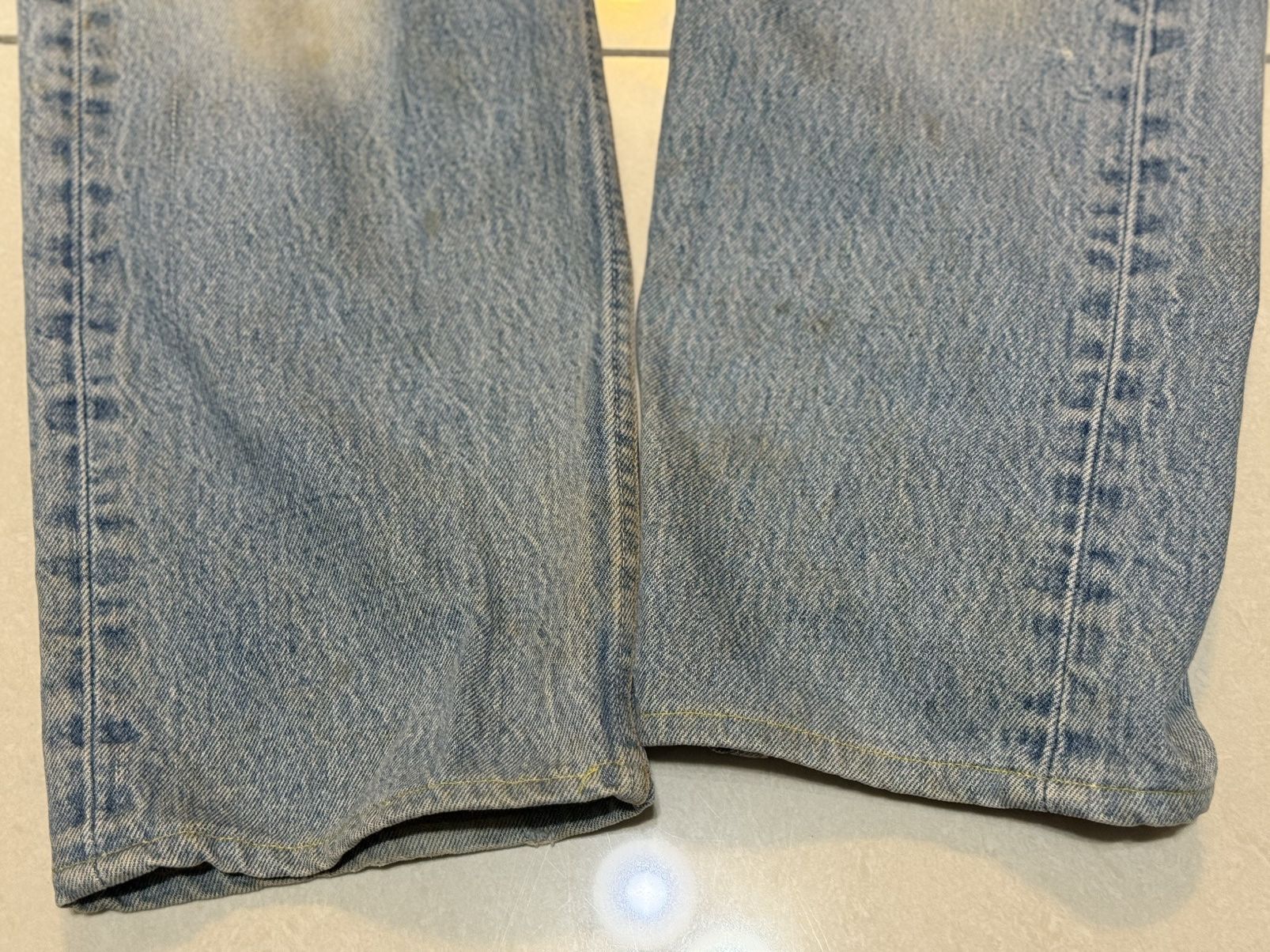 Levi's Distressed Vintage 90s Levi’s 501 Denim Jeans Size US 31 - 5 Thumbnail
