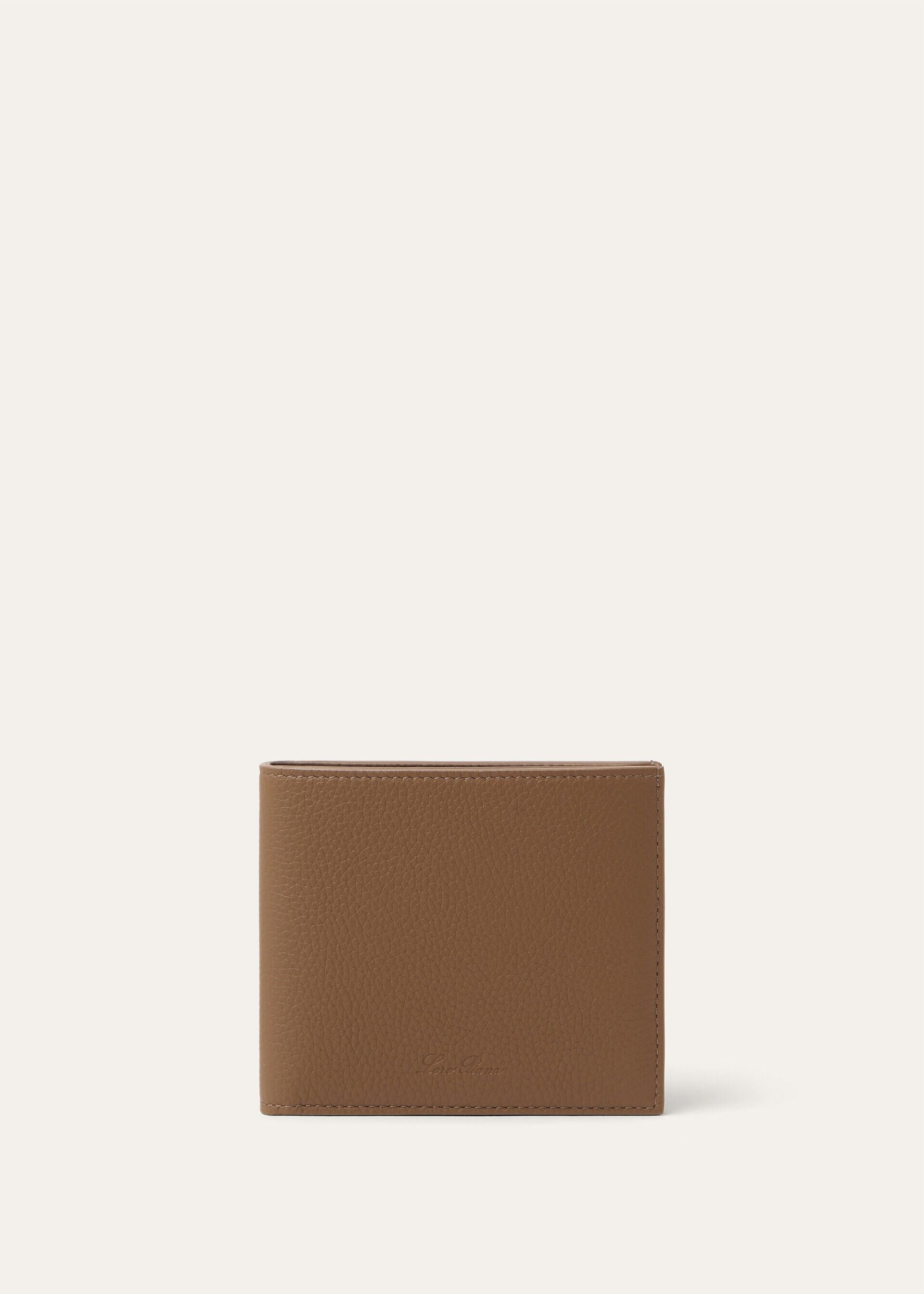 Loro Piana os11x0426 FAO3070 Size: OS / Extra Compact Wallet in Pecan Size ONE SIZE - 1 Thumbnail