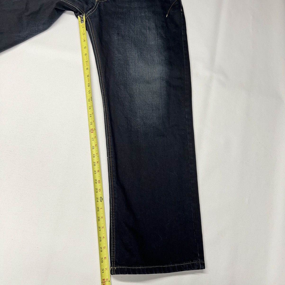 Imperious × Vintage Imperious Delf Jeans Black Denim Lost Souls Pocket Y2K Size US 38 / EU 54 - 22 Thumbnail