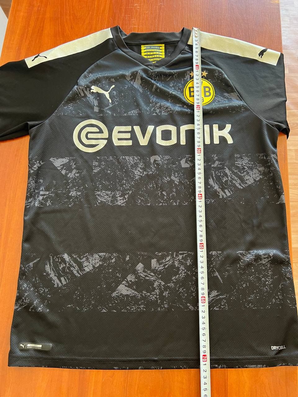 Puma 2019/20 BORUSSIA DORTMUND #7 SANCHO AWAY SOCCER JERSEY SHIRT Size US L / EU 52-54 / 3 - 20 Thumbnail