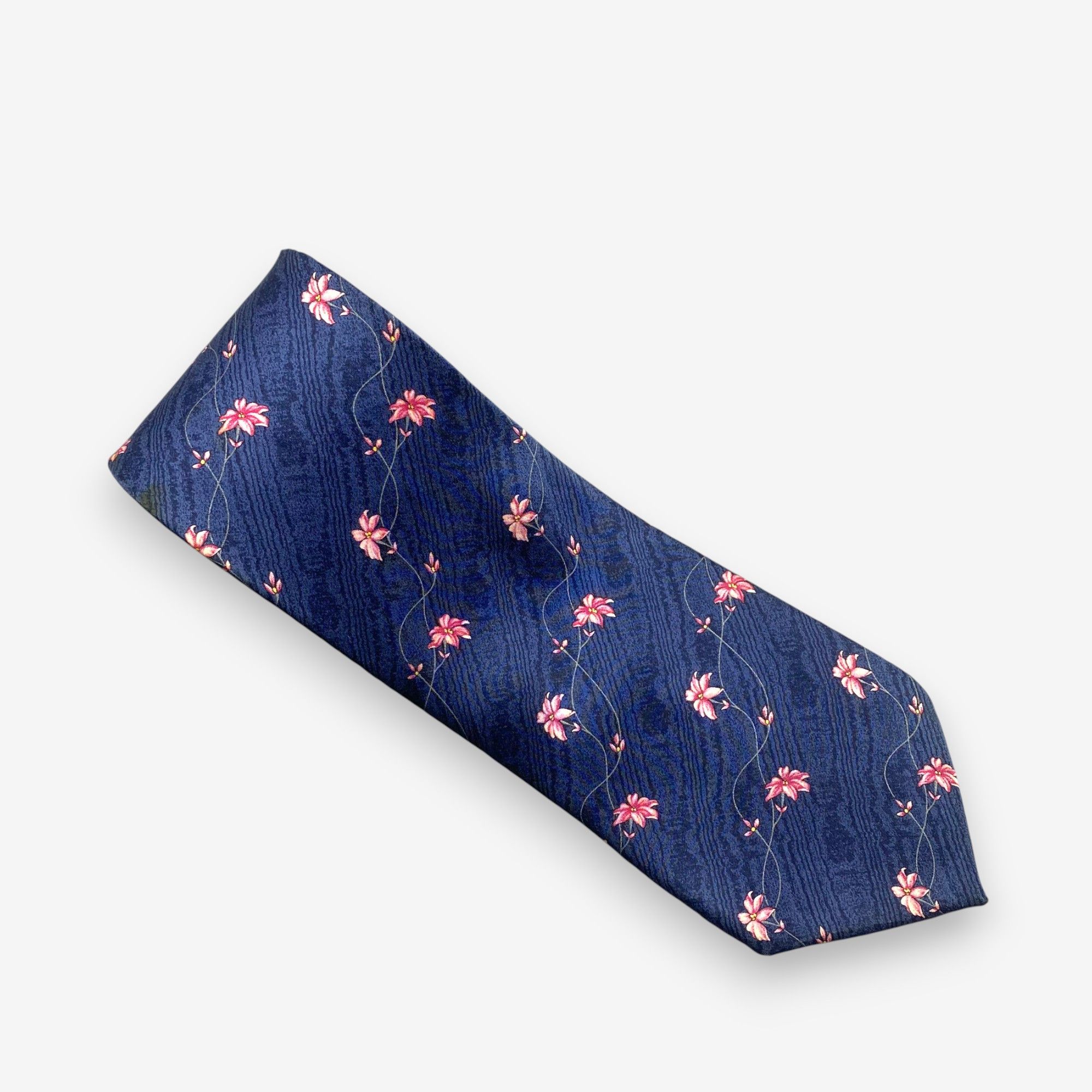 Japanese Brand Vintage Nina Ricci SILK Necktie Cravate Pure Silk Neck Tie Size ONE SIZE - 2 Thumbnail