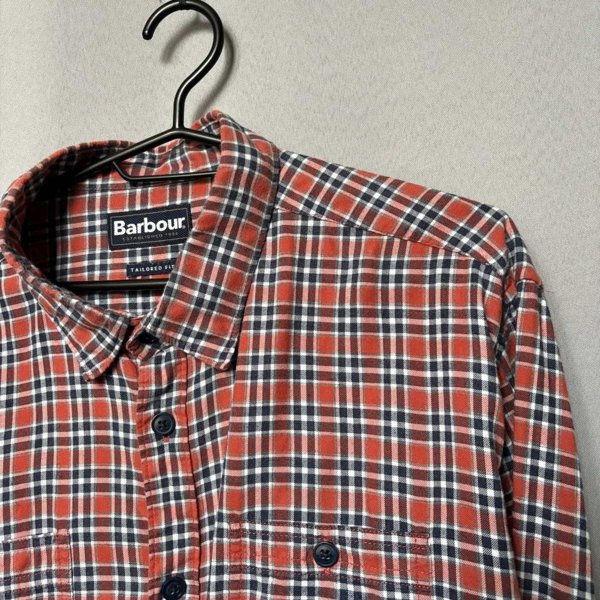 Barbour Barbour shirt button up large orange vintage Size US XL / EU 56 / 4 - 5 Thumbnail