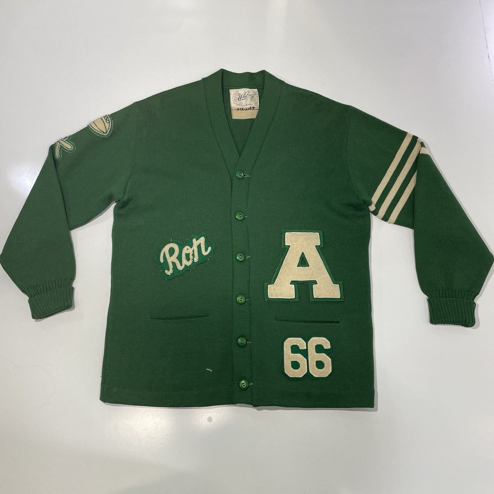 BetterTM VTG 50’s LA Letterman Jacket Football Baseball Cardigan Wool Size US M / EU 48-50 / 2 - 1 Thumbnail
