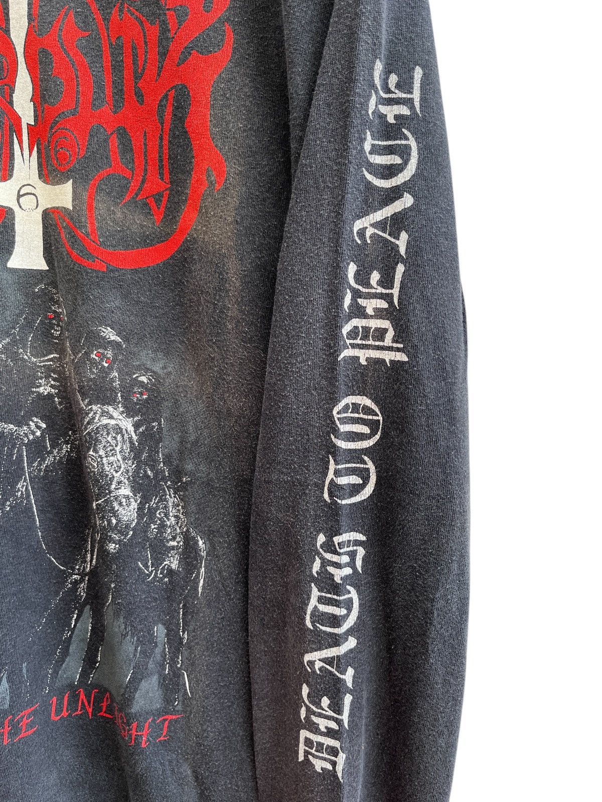Band Tees Vintage Marduk 90s Long sleeve Size US XL / EU 56 / 4 - 5 Thumbnail