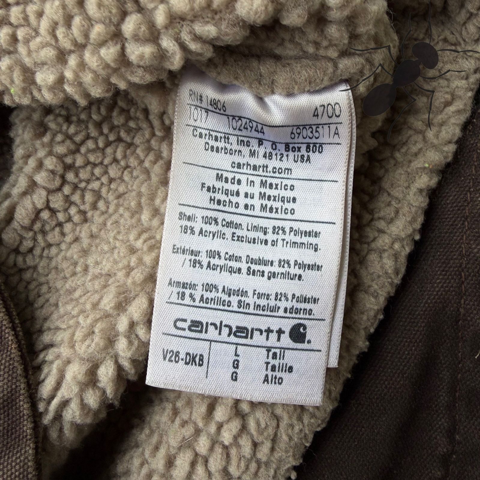 Carhartt × Vintage Carhartt V26 DKB brown work wear vest Size US L / EU 52-54 / 3 - 5 Thumbnail