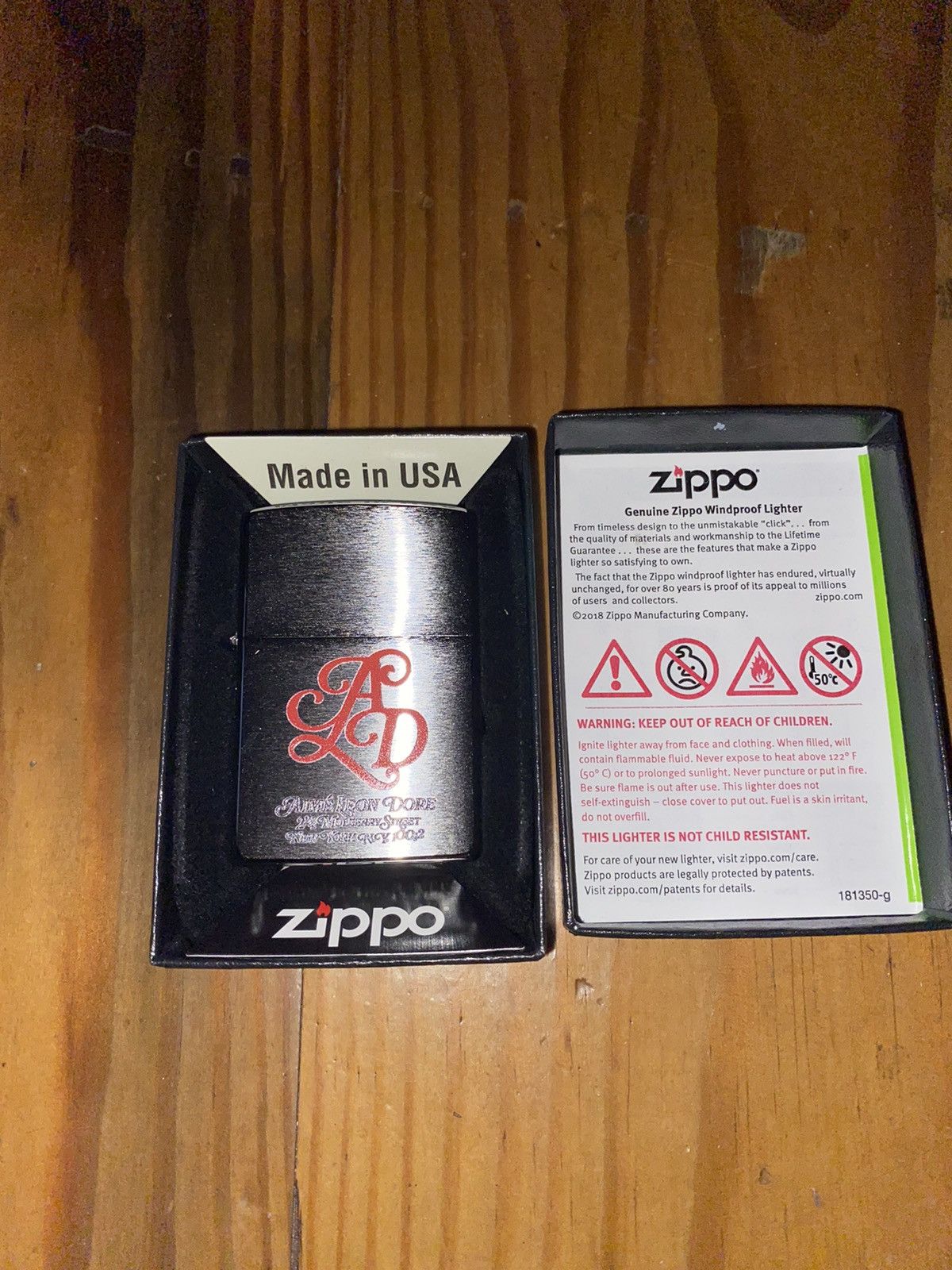 Aime Leon Dore × Zippo ALD Logo Zippo Lighter Size ONE SIZE - 2 Thumbnail