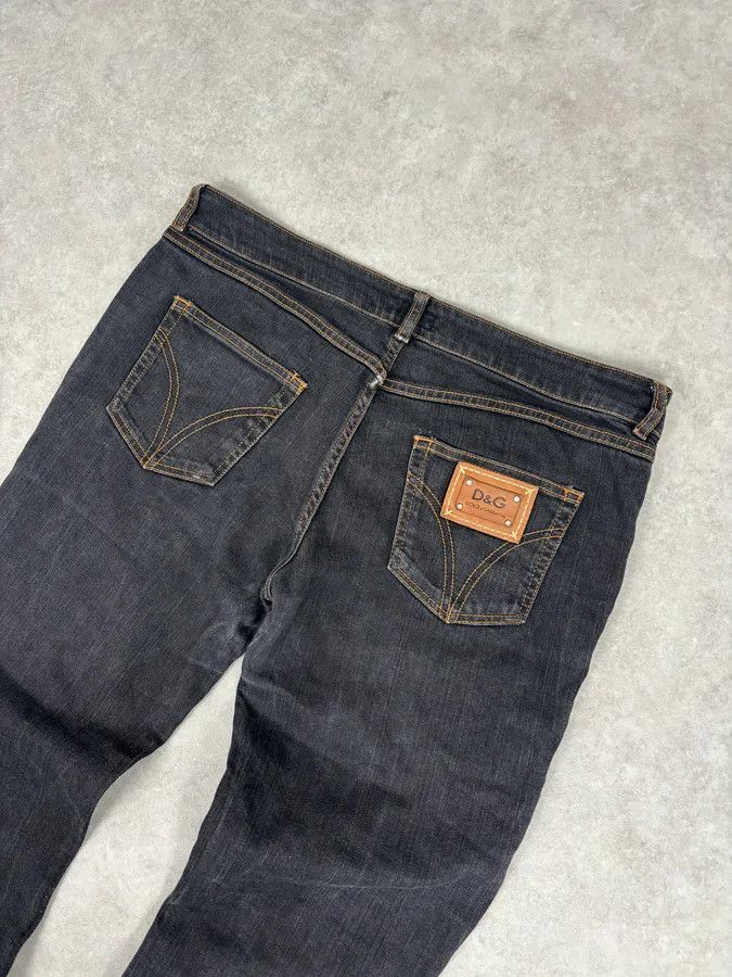 Dolce & Gabbana 2000s Dolce & Gabbana Navy Brut Denim Jeans Size US 33 - 7 Thumbnail