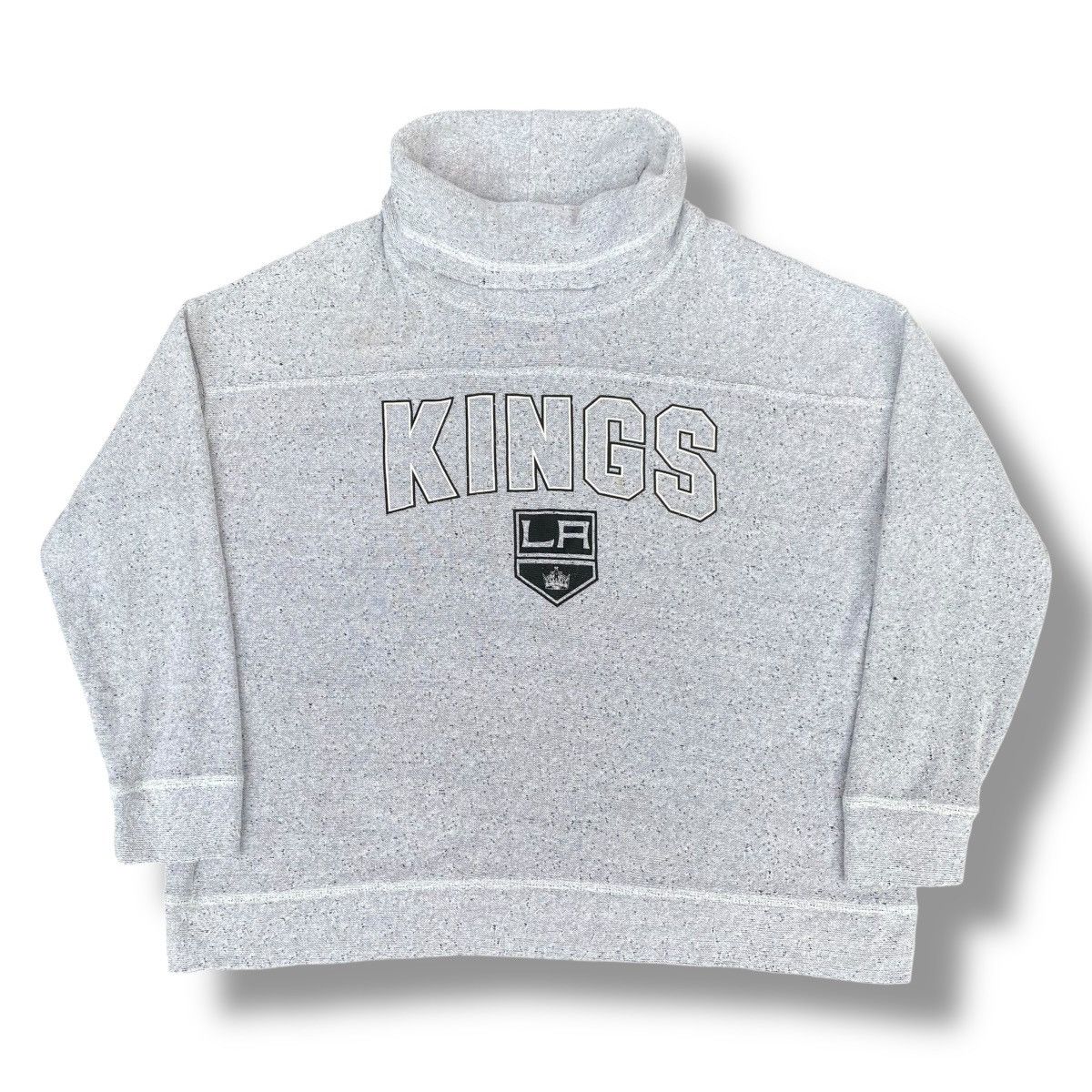 NHL Vintage Y2K L.A Kings NHL Gray Knitted Sweater. #E7 Size L / US 10 / IT 46 - 1 Thumbnail
