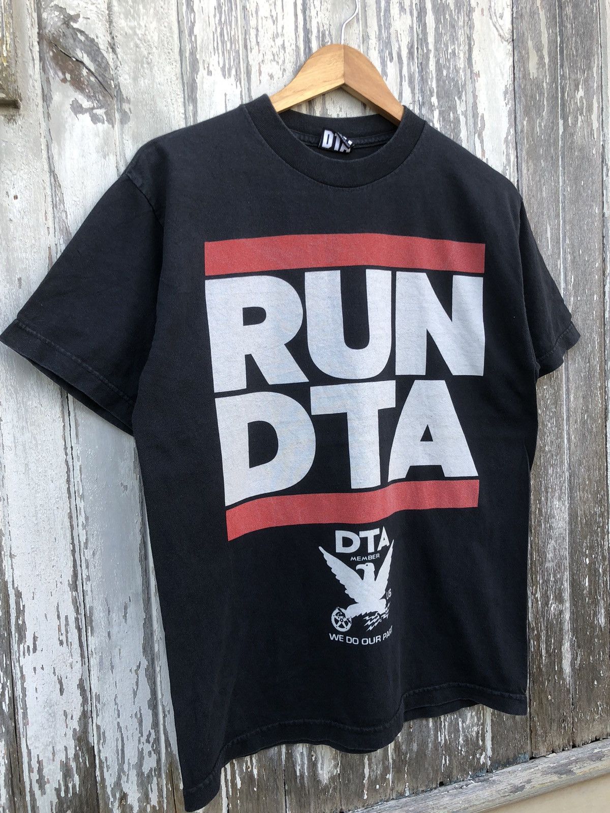 Band Tees Vintage Y2K RUN DMC Parody RUN DTA Member Tshirts Size US M / EU 48-50 / 2 - 5 Thumbnail