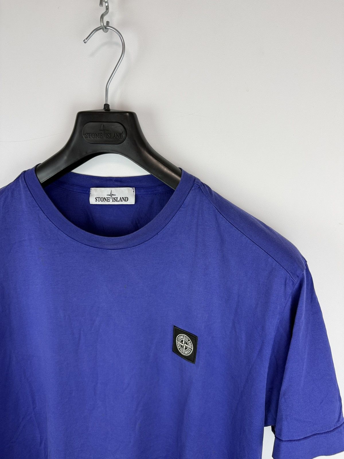 Stone Island Blue Stone Island t-shirt Size US XL / EU 56 / 4 - 2 Thumbnail
