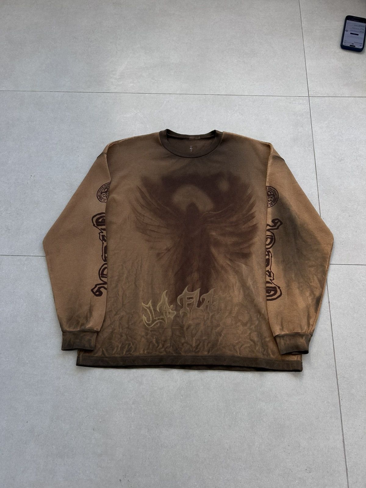 Travis Scott Travis Scott Coachella 2025 Brown Thermal Size US L / EU 52-54 / 3 - 3 Thumbnail
