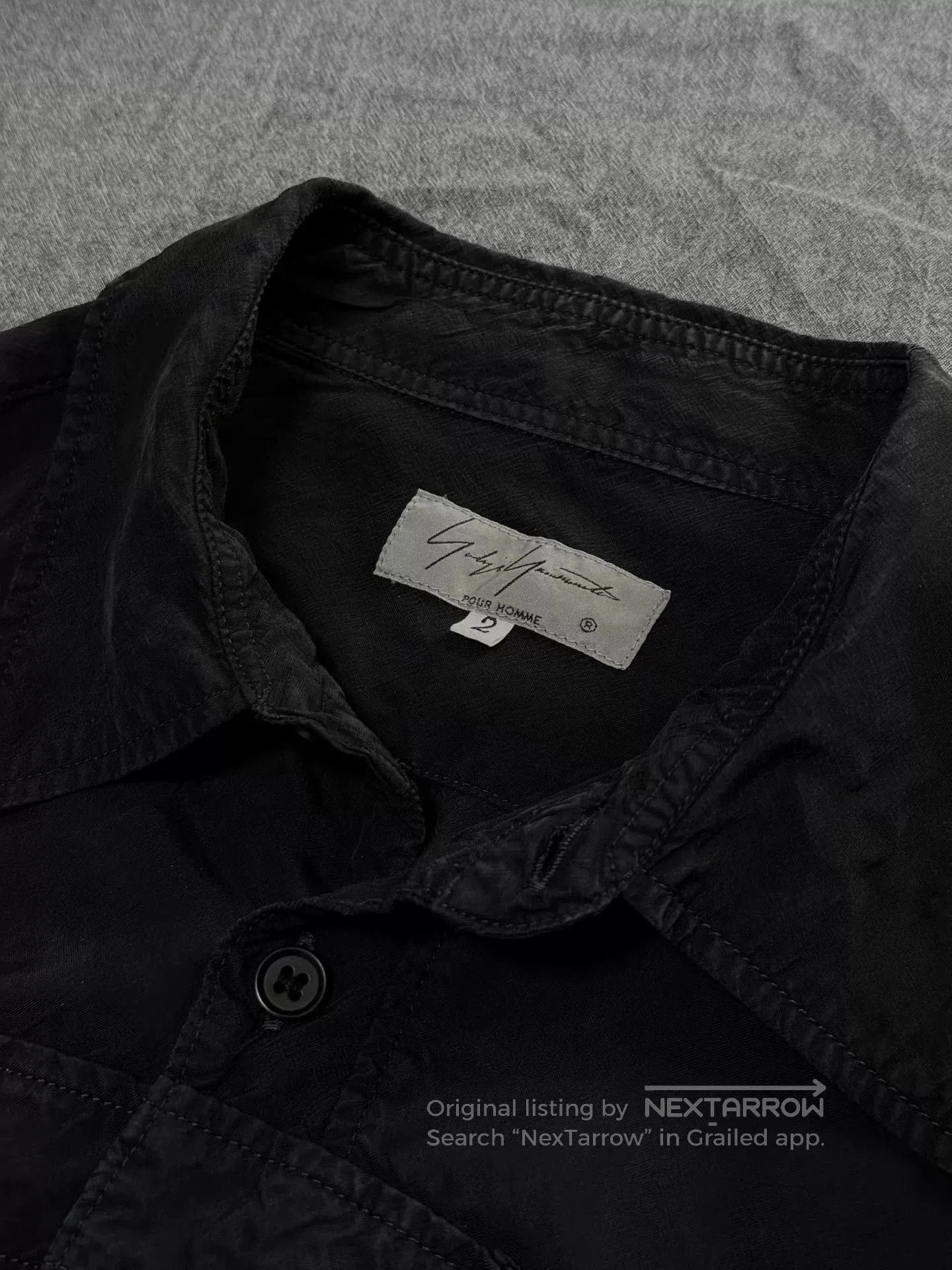Yohji Yamamoto Yohji Yamamoto Multi-Pocket Short Sleeve Shirt. Size US M / EU 48-50 / 2 - 6 Thumbnail