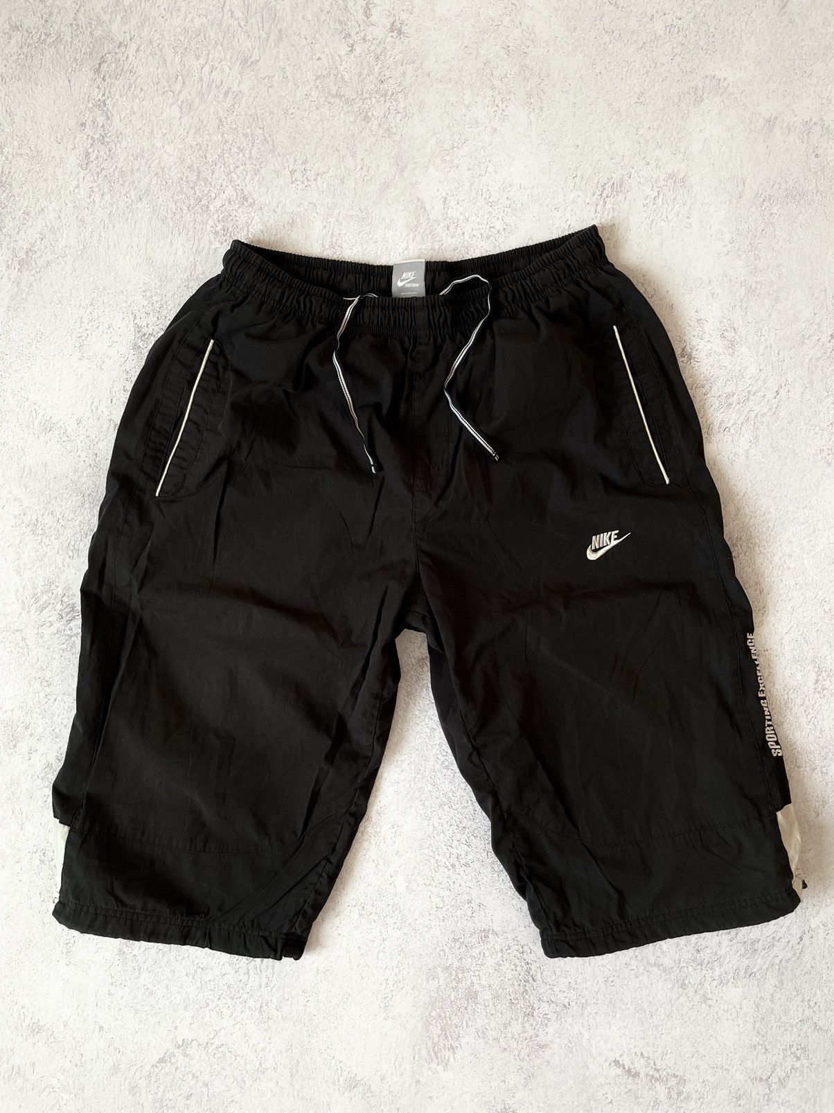 Vintage Nike Vintage 00s Sporting Y2K Breeches Shorts Size US 34 / EU 50 - 1 Thumbnail