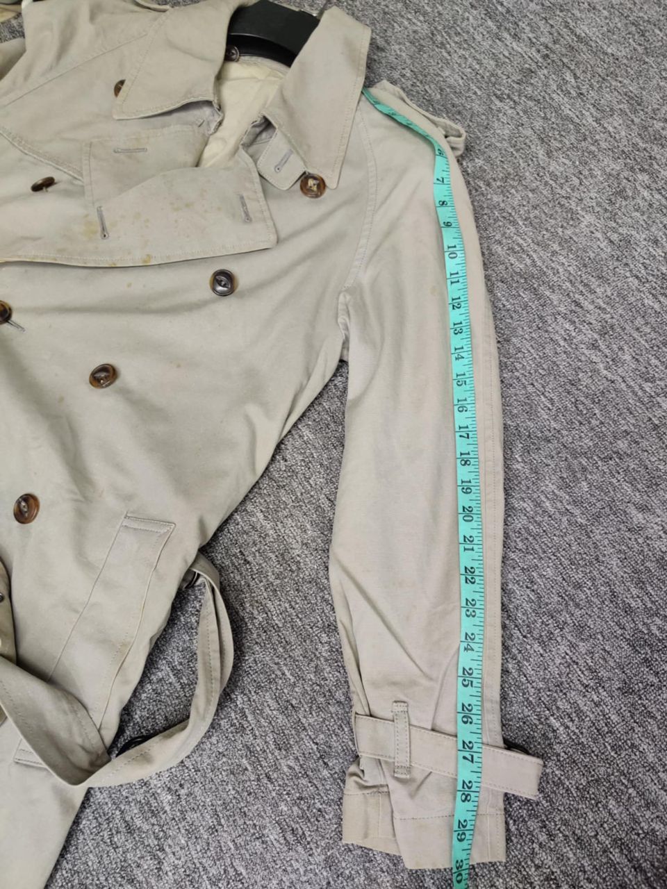 Attachment Attachment Double Breasted Belted Trench Coat Size US M / EU 48-50 / 2 - 18 Thumbnail
