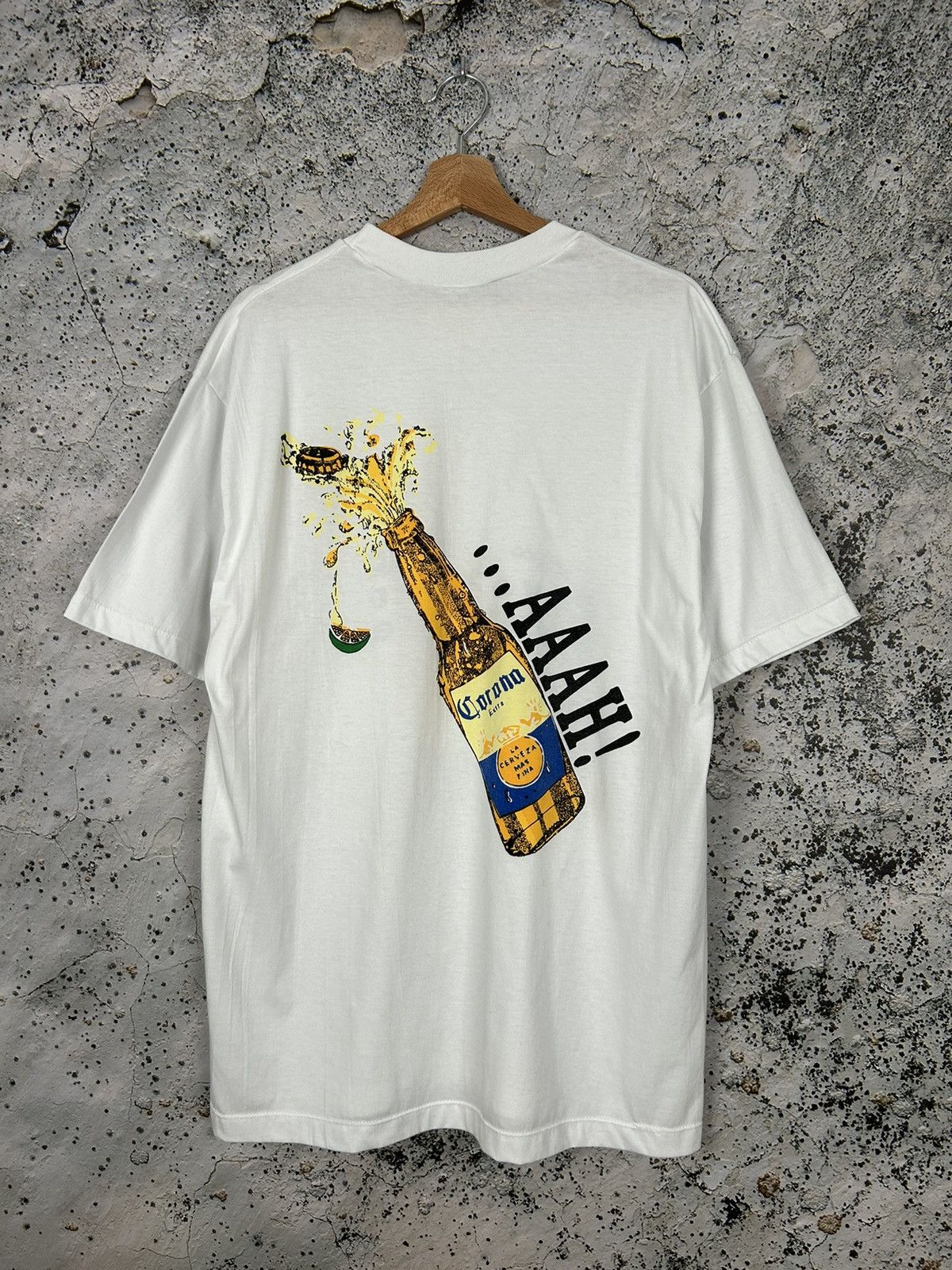 Vintage Vintage Corona Beer 90s Promo Graphic Tee Rare Size US XL / EU 56 / 4 - 1 Thumbnail
