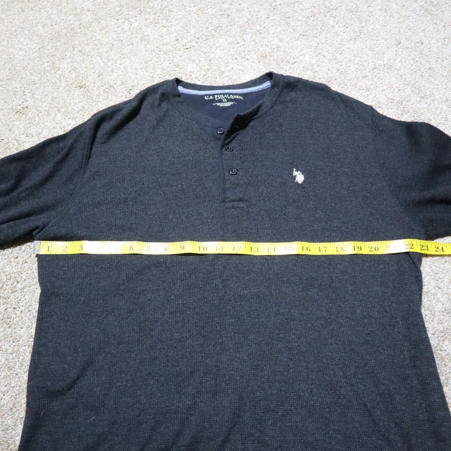 Vintage US Polo ASSN Logo Very Soft Black Pull-Over Sweater Men's XL Size US XL / EU 56 / 4 - 4 Thumbnail