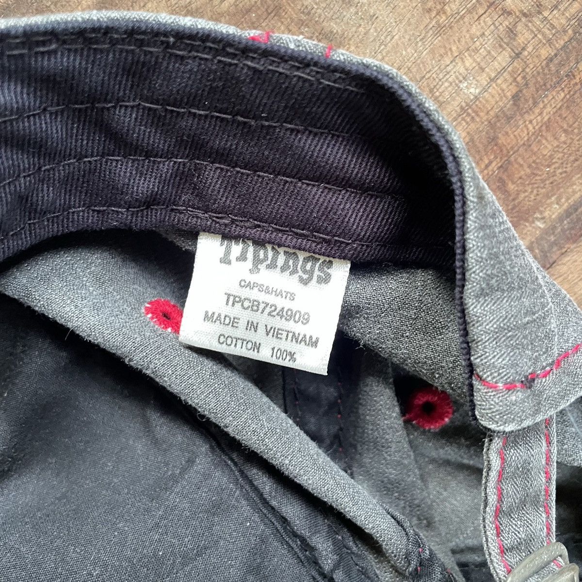 Unsound Rags SICK. Patch work vintage California jeans hat, unique stitch Size ONE SIZE - 7 Thumbnail