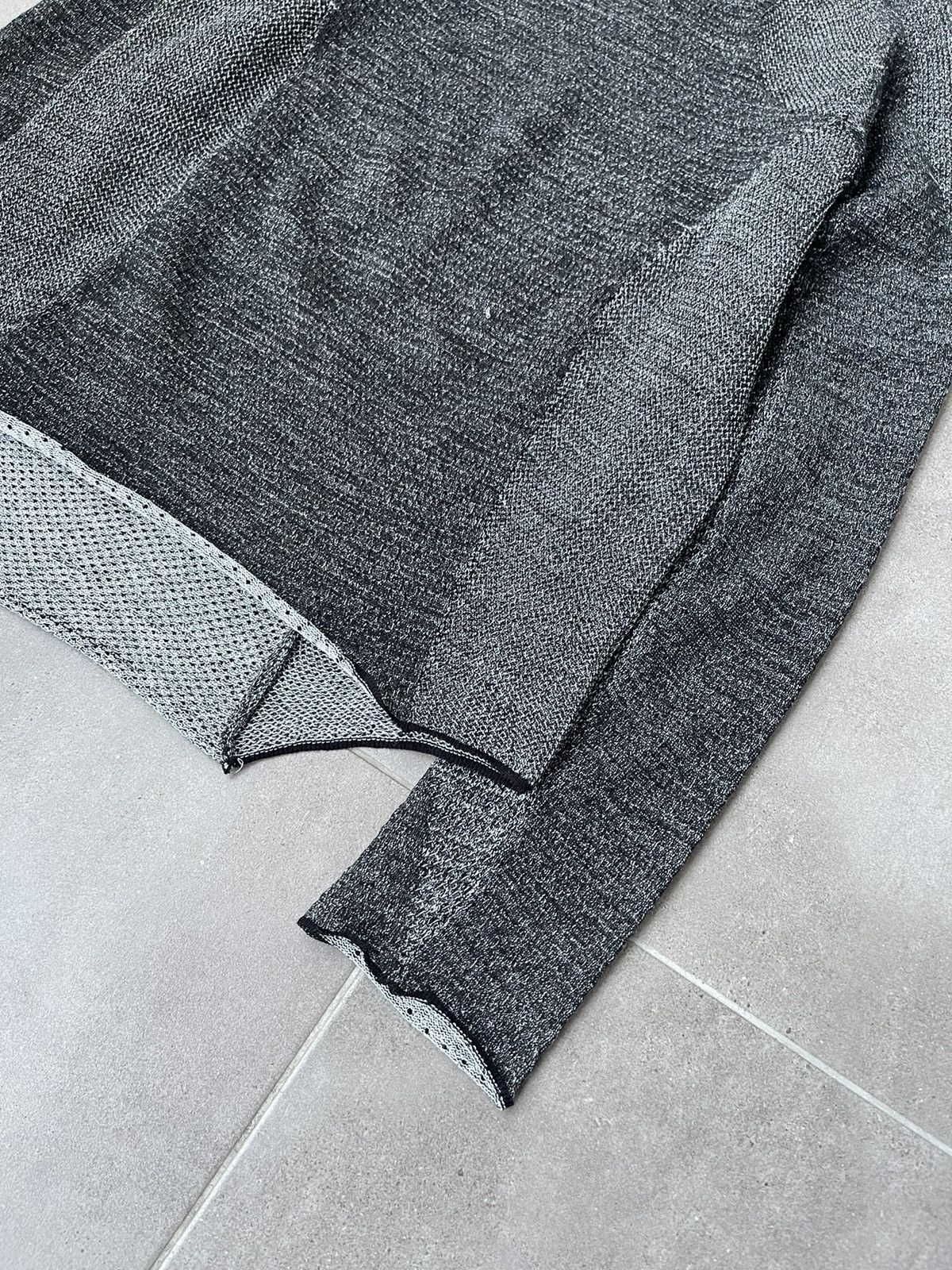 Saul Nash !DS! SS23 Saul Nash High Neck Compression Grey Wool Jumper Size US L / EU 52-54 / 3 - 12 Thumbnail