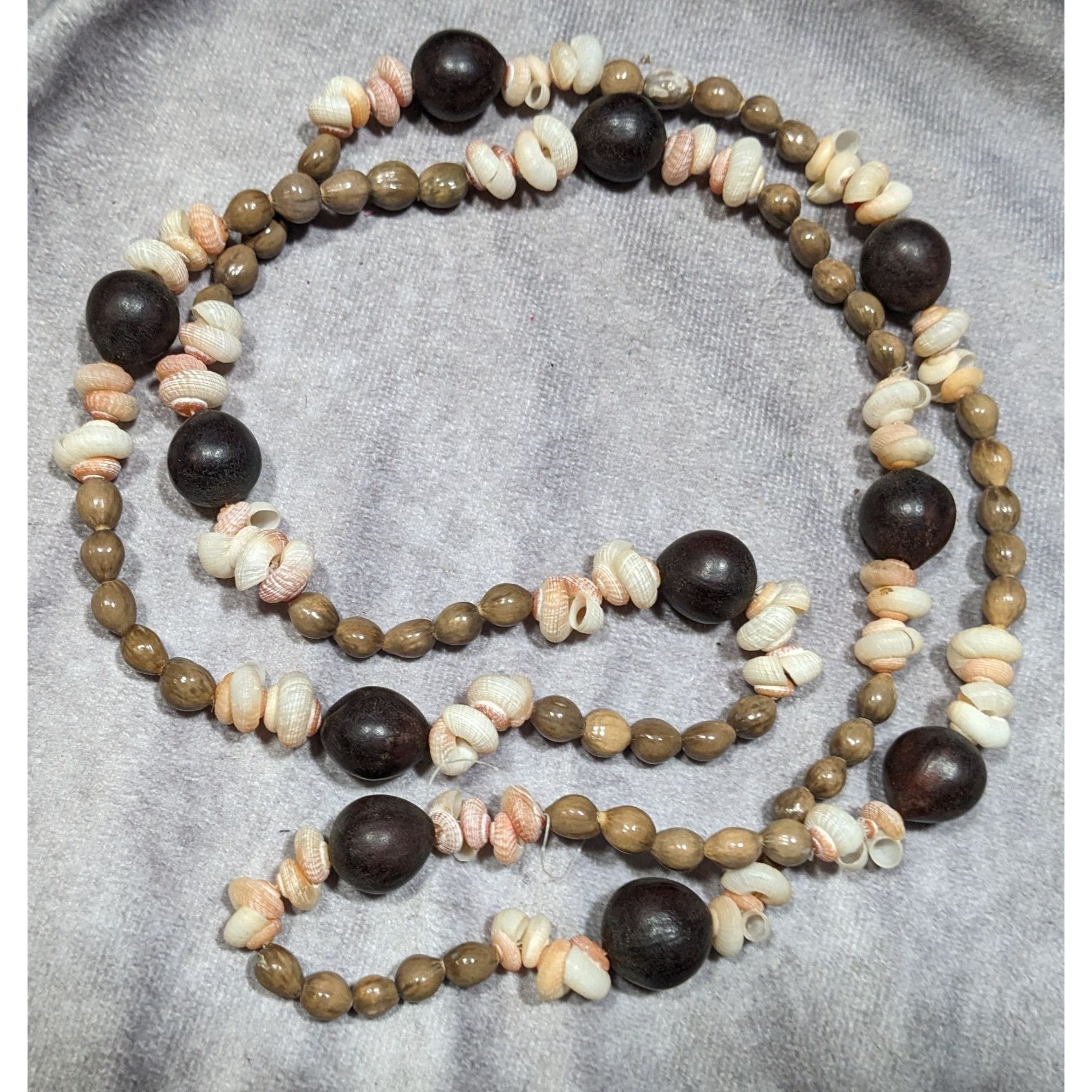 Other Summery Beach Themed Seed And Shell Beaded Necklace Size ONE SIZE - 8 Thumbnail