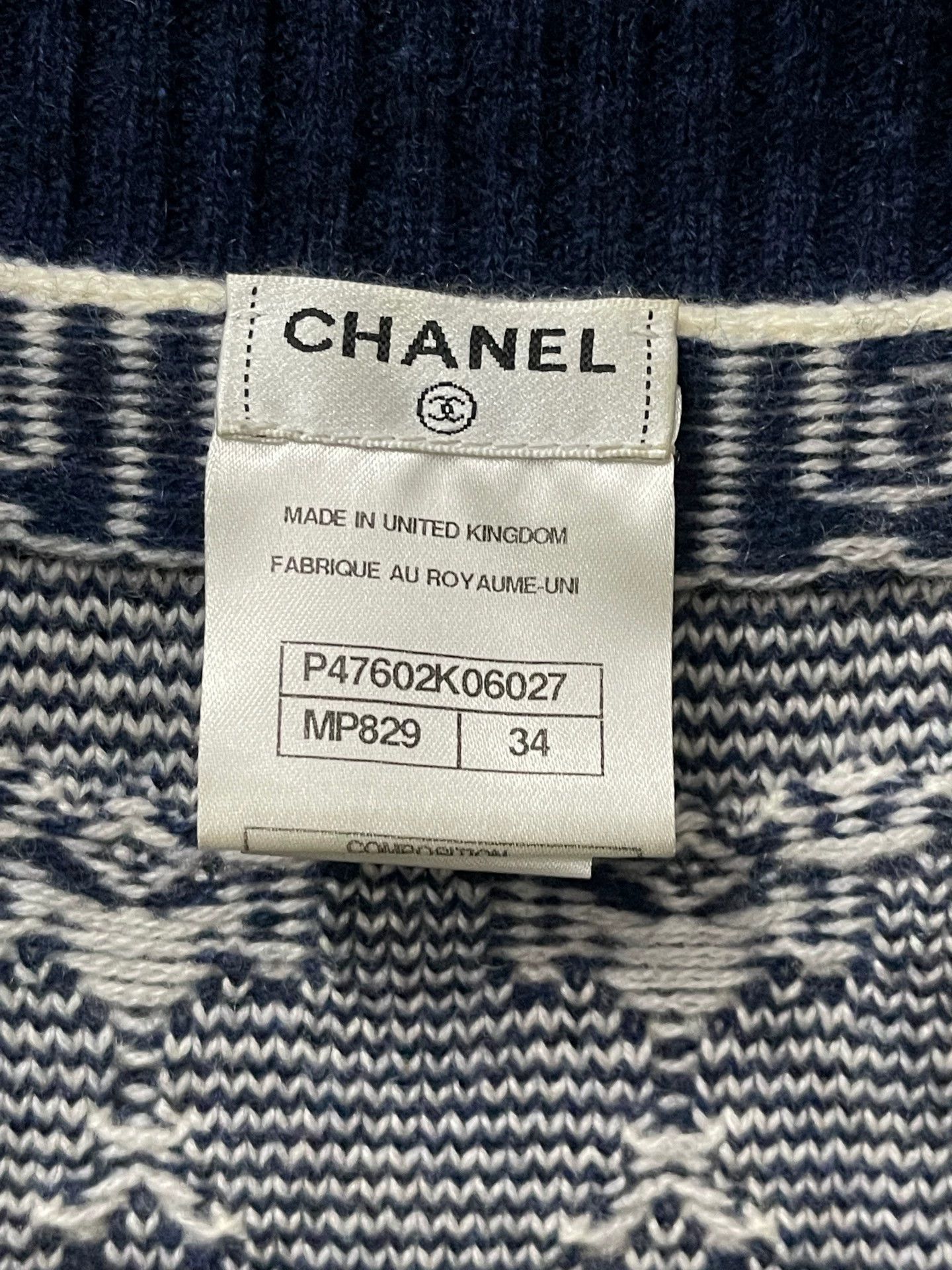 Chanel Chanel knit short-sleeve 34 99 new Size XS / US 0-2 / IT 36-38 - 5 Thumbnail
