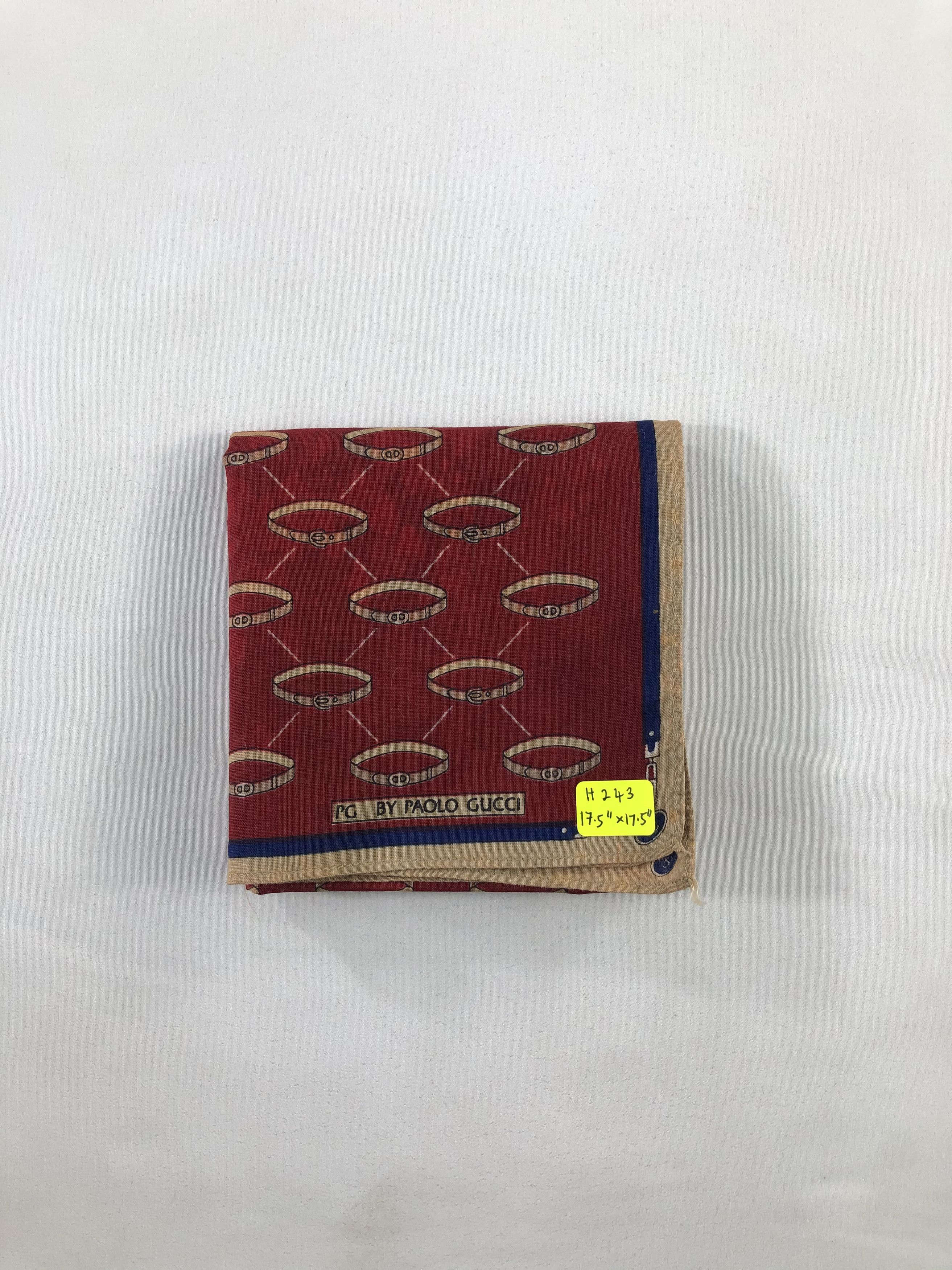 Paolo Gucci Paolo Gucci Handkerchief / Bandana / Neckerchief Size ONE SIZE - 4 Thumbnail