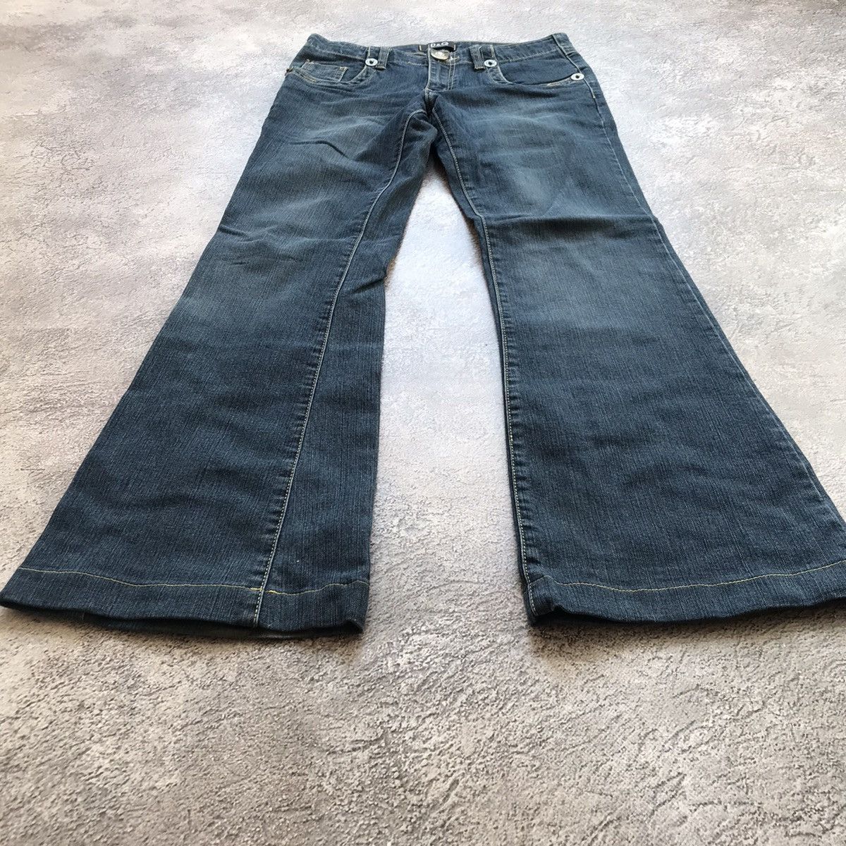 Vintage Vintage 90s Dolce Gabbana Wide Leg Baggy Jeans Streetwear 28 Size 28" / US 6 / IT 42 - 1 Thumbnail