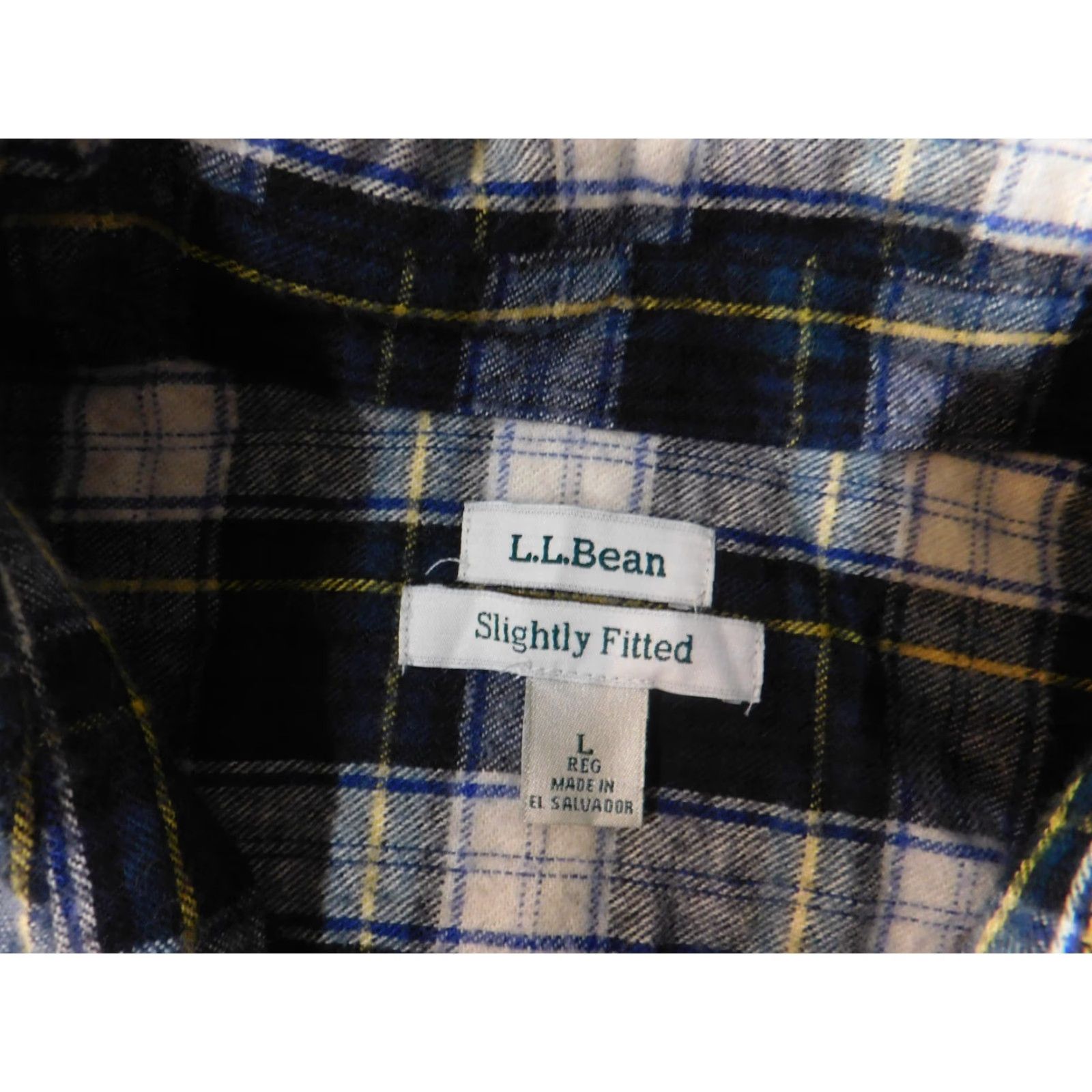 Vintage L.L. Bean Shirt Mens Large Plaid Flannel Button-Down Cotton Outdoors Casual Size US M / EU 48-50 / 2 - 6 Thumbnail