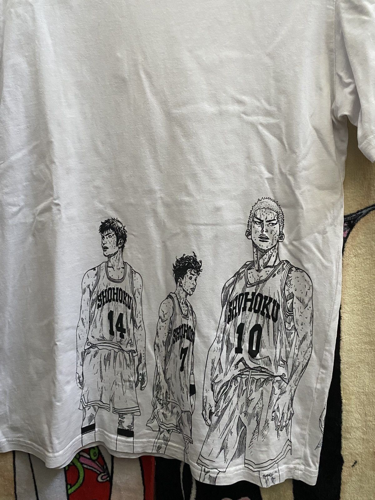 Anime VINTAGE SLAM DUNK SHOHOKU Size US M / EU 48-50 / 2 - 2 Thumbnail