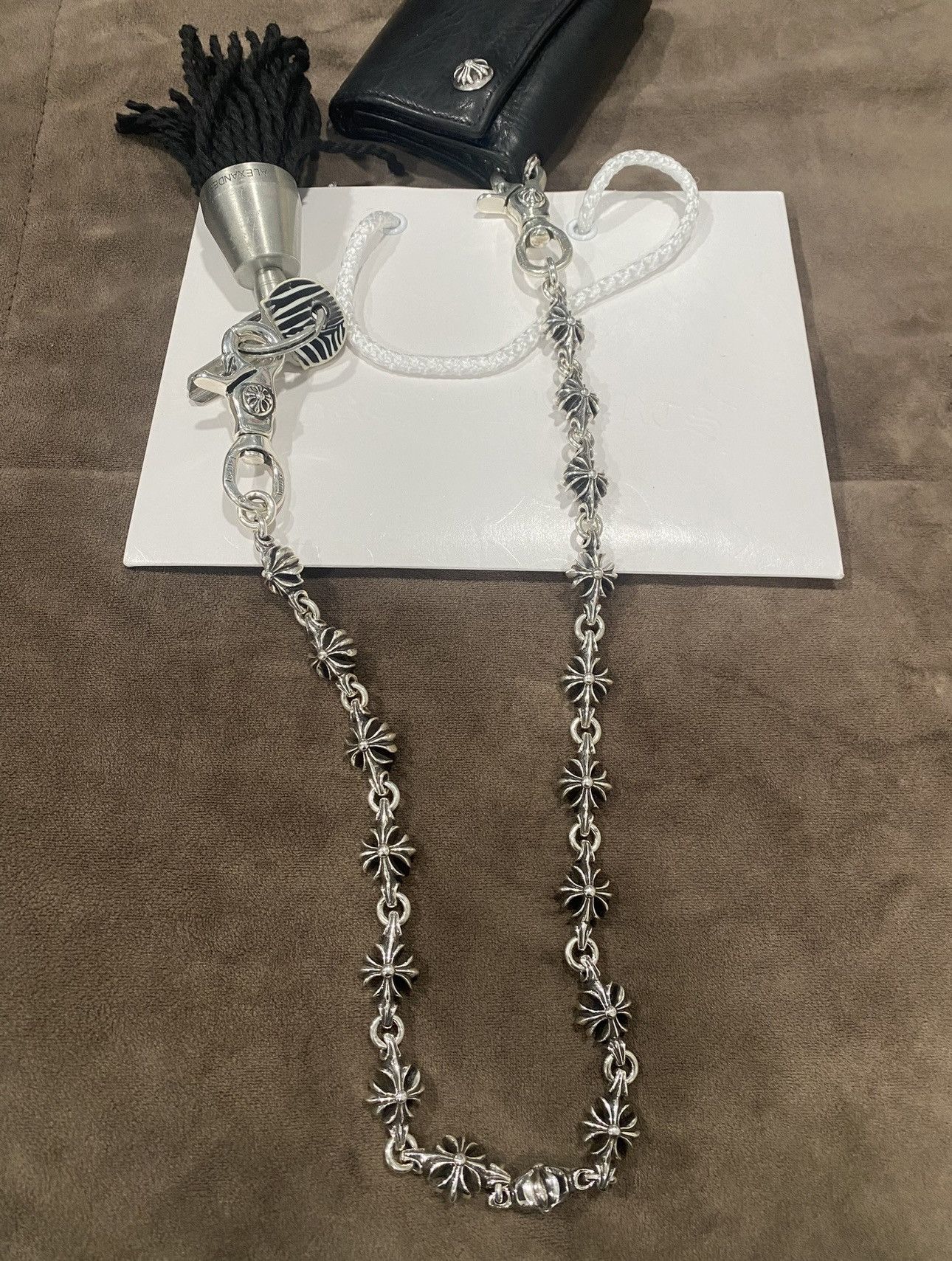 Chrome Hearts chrome hearts ch plus walletchain long double clip Size ONE SIZE - 3 Thumbnail