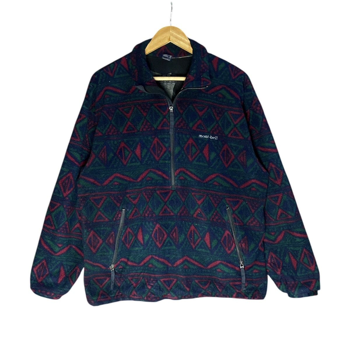 Montbell Montbell Polartec Synchilla Fleece Half Zipper Size US L / EU 52-54 / 3 - 1 Thumbnail