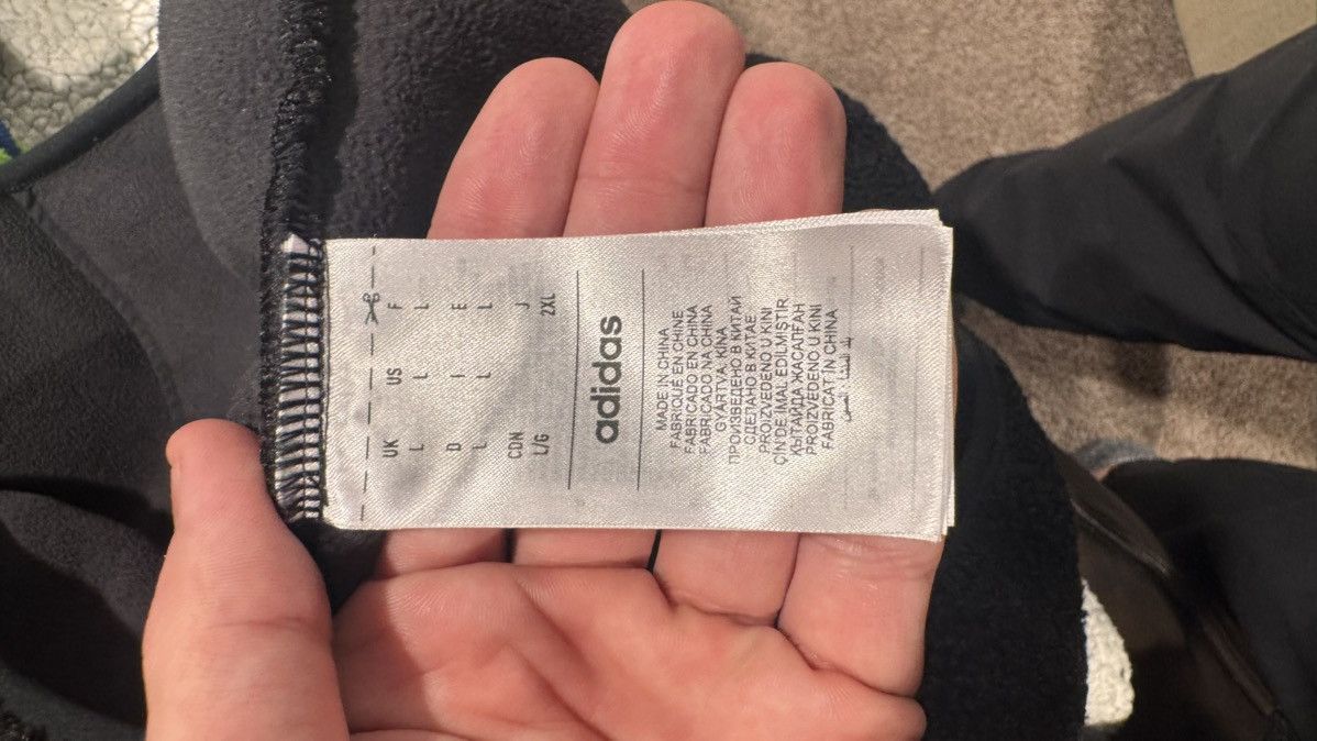 Essentials Adidas x Fear of God 1/2 Zip Fleece Size US L / EU 52-54 / 3 - 4 Thumbnail