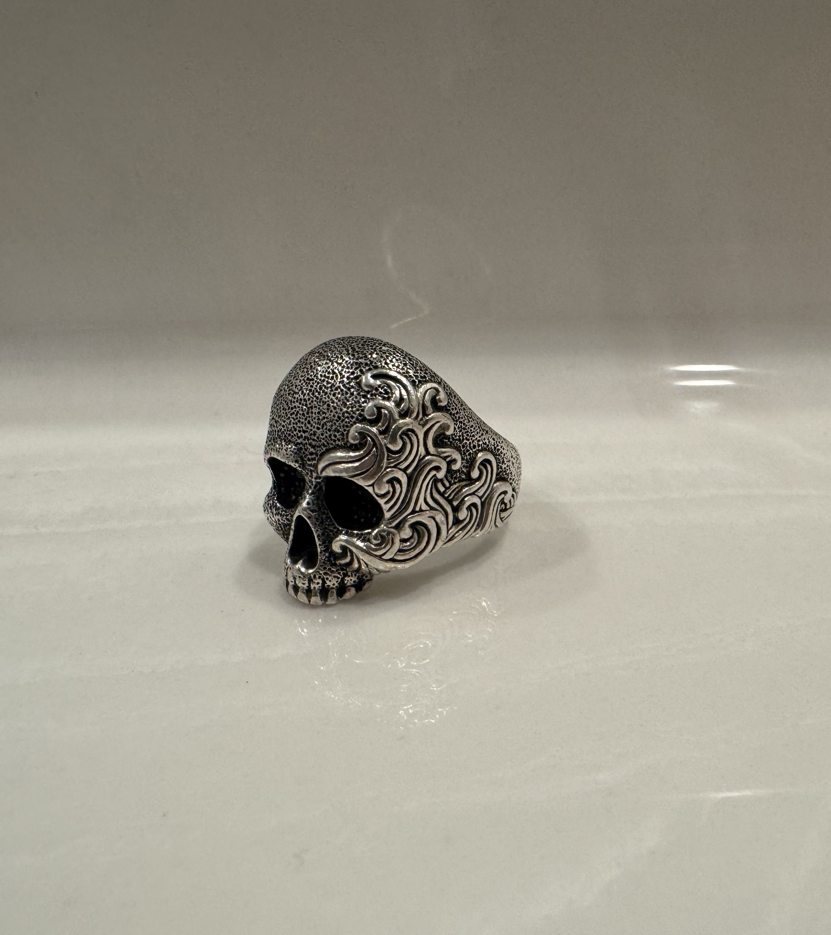 David Yurman Waves Skull Ring Size ONE SIZE - 3 Thumbnail
