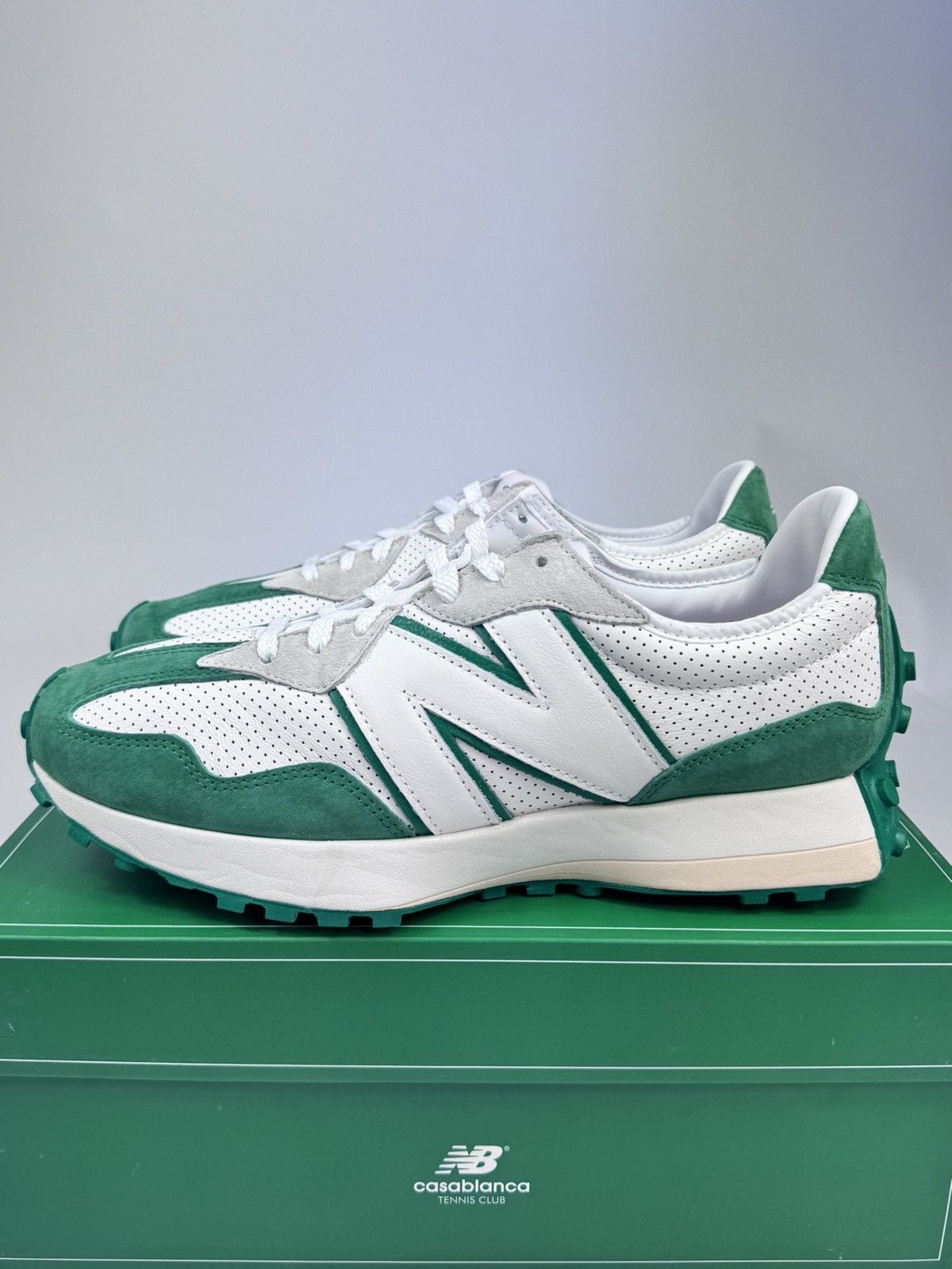 Casablanca × New Balance NEW BALANCE X CASABLANCA SNEAKERS Size US 9.5 / EU 42-43 - 2 Thumbnail