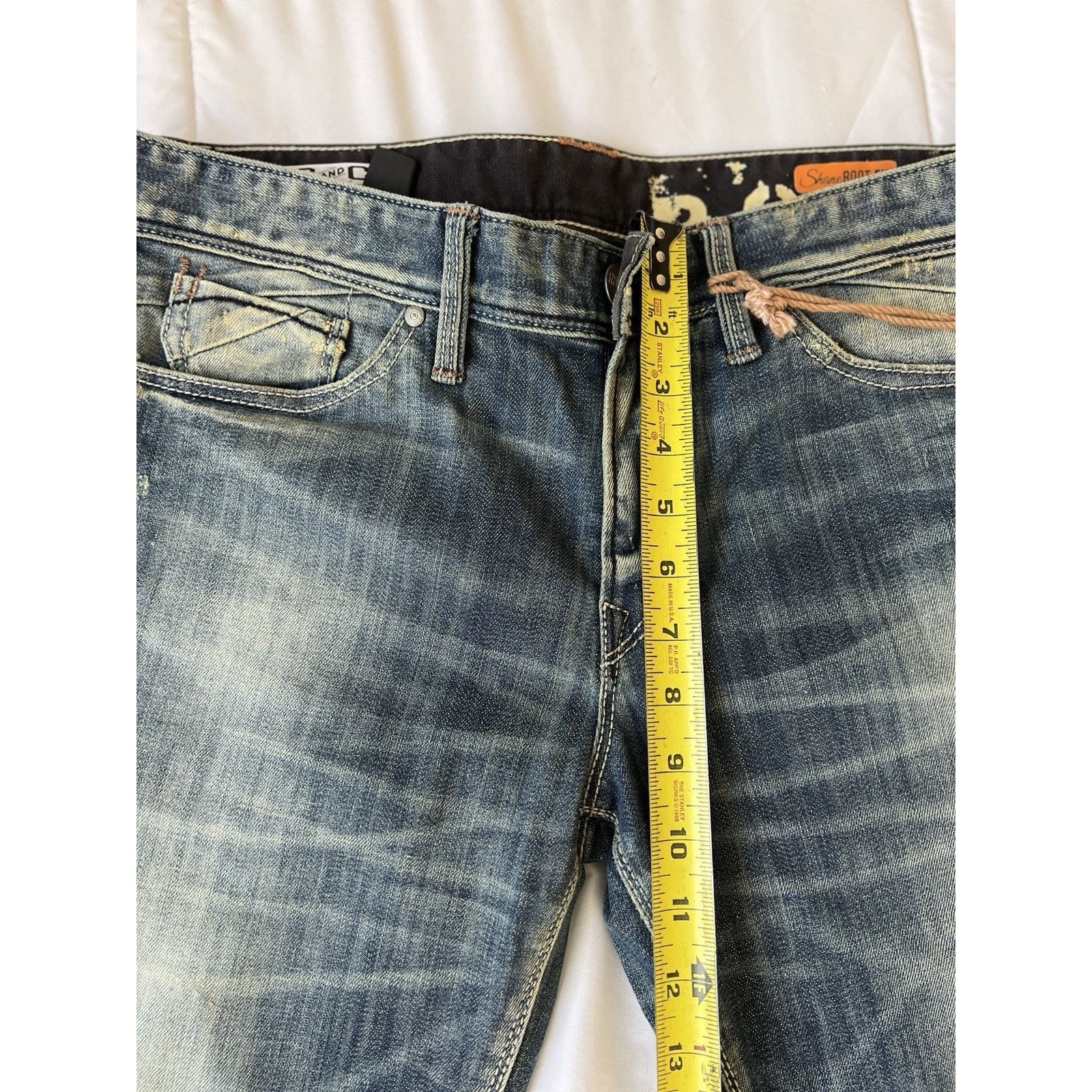 Rising Sun & Co. RS And CO Jeans Men’s 100% Cotton Wide Leg Size 32 Size US 32 / EU 48 - 8 Thumbnail