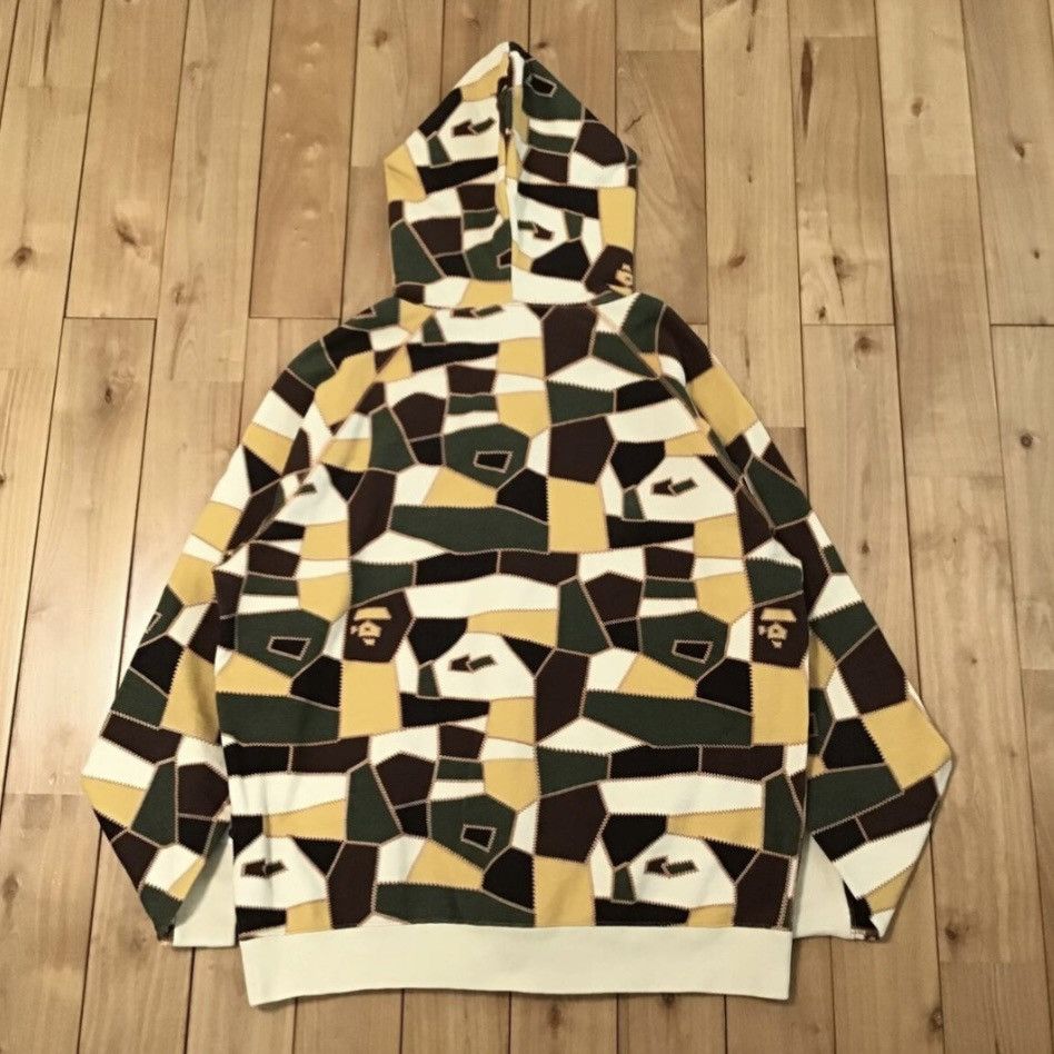 Bape × Nigo BAPE Patchwork camo full zip hoodie a bathing ape NIGO Size US M / EU 48-50 / 2 - 3 Thumbnail