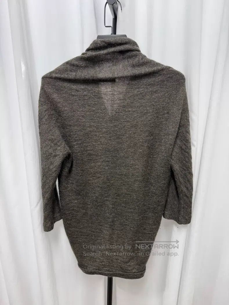 Yohji Yamamoto YOHJI YAMAMOTO Cape Mohair Asymmetrical Cardigan Size US L / EU 52-54 / 3 - 8 Thumbnail