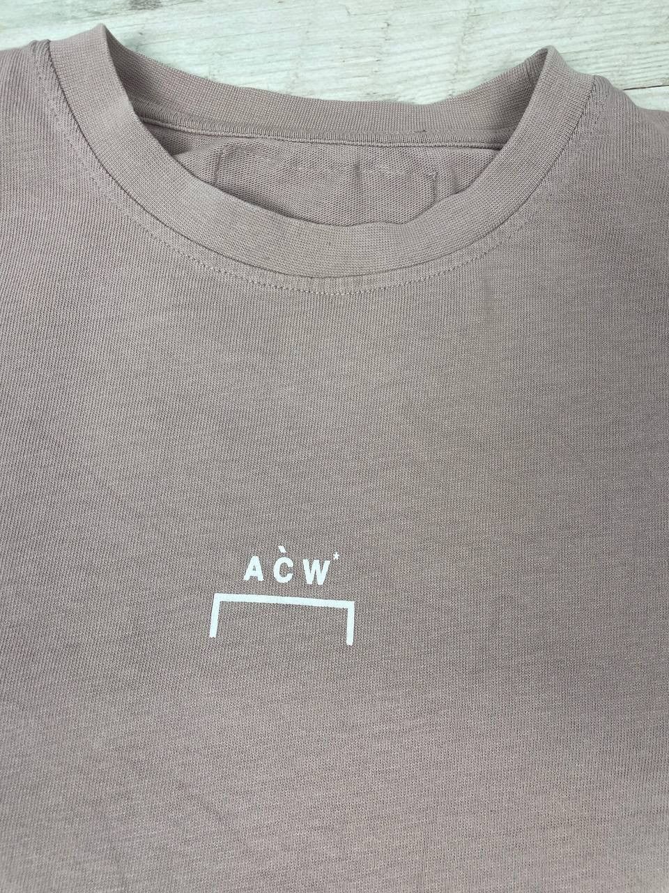 A-COLD-WALL* A Cold Wall Foundation T-Shirt Big Logo Pink Size US M / EU 48-50 / 2 - 5 Thumbnail